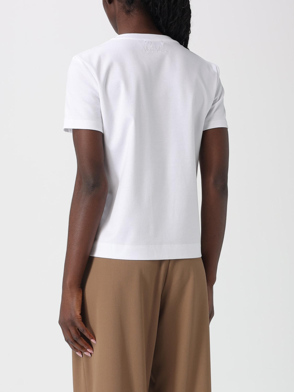 MAX MARA T-SHIRT: T-shirt woman Max Mara, White - Img 2
