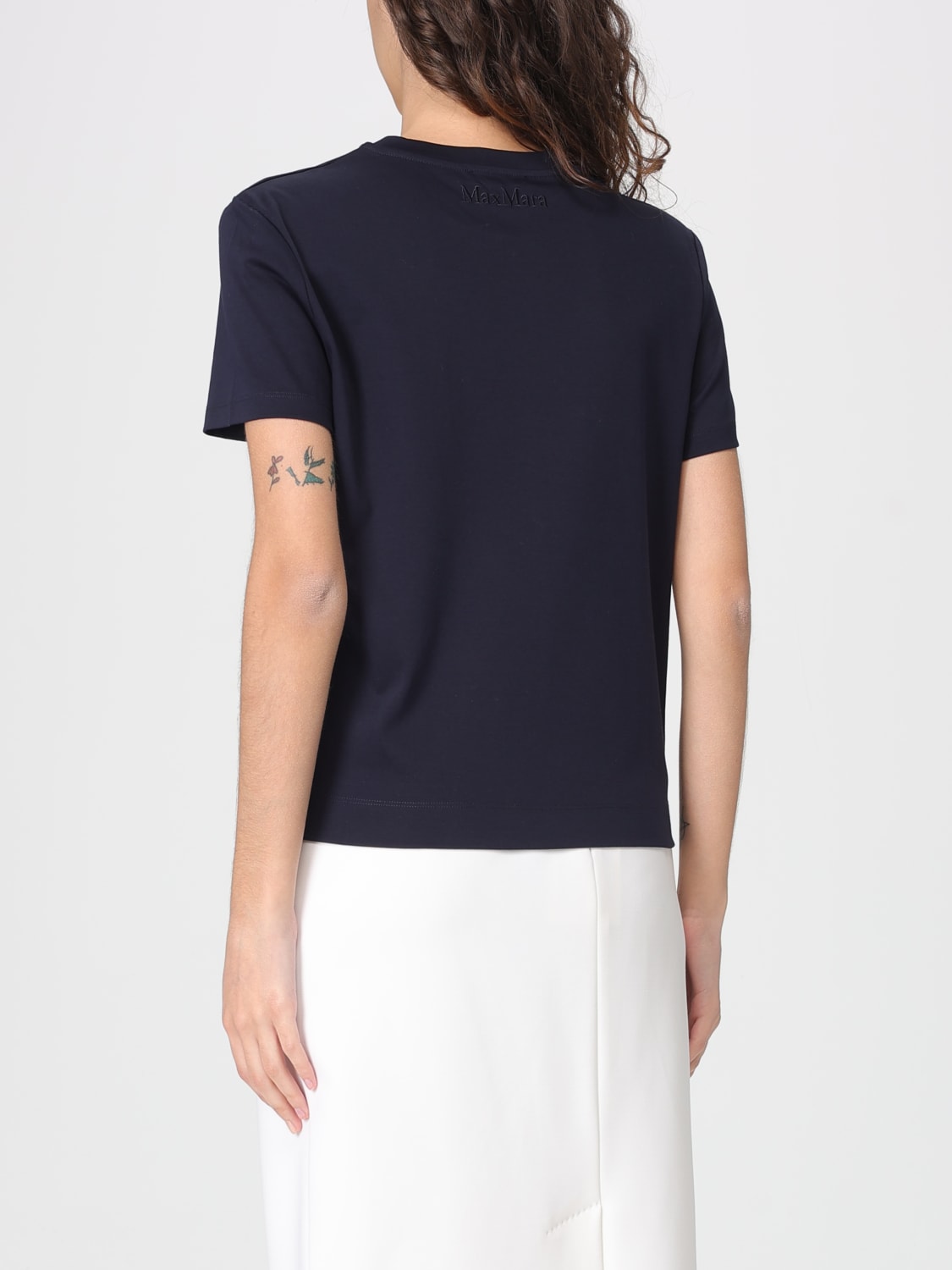 MAX MARA T-SHIRT: T-shirt woman Max Mara, Blue - Img 3