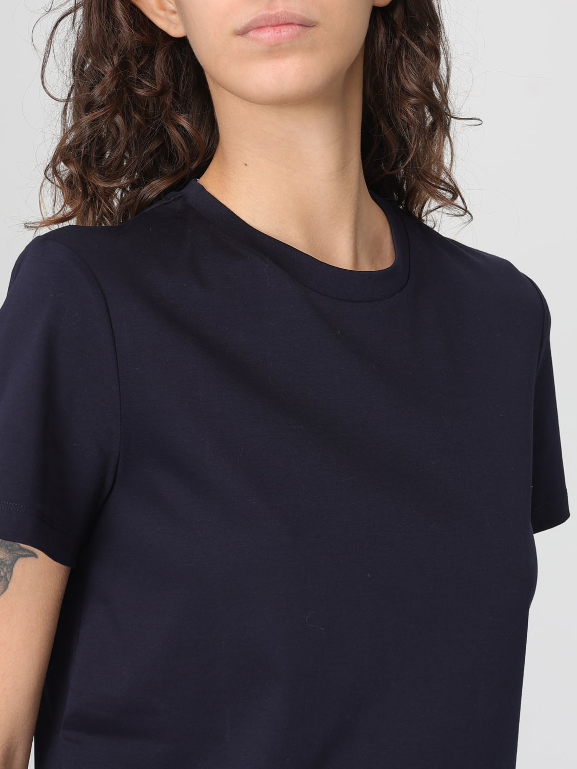 MAX MARA T-SHIRT: T-shirt woman Max Mara, Blue - Img 5