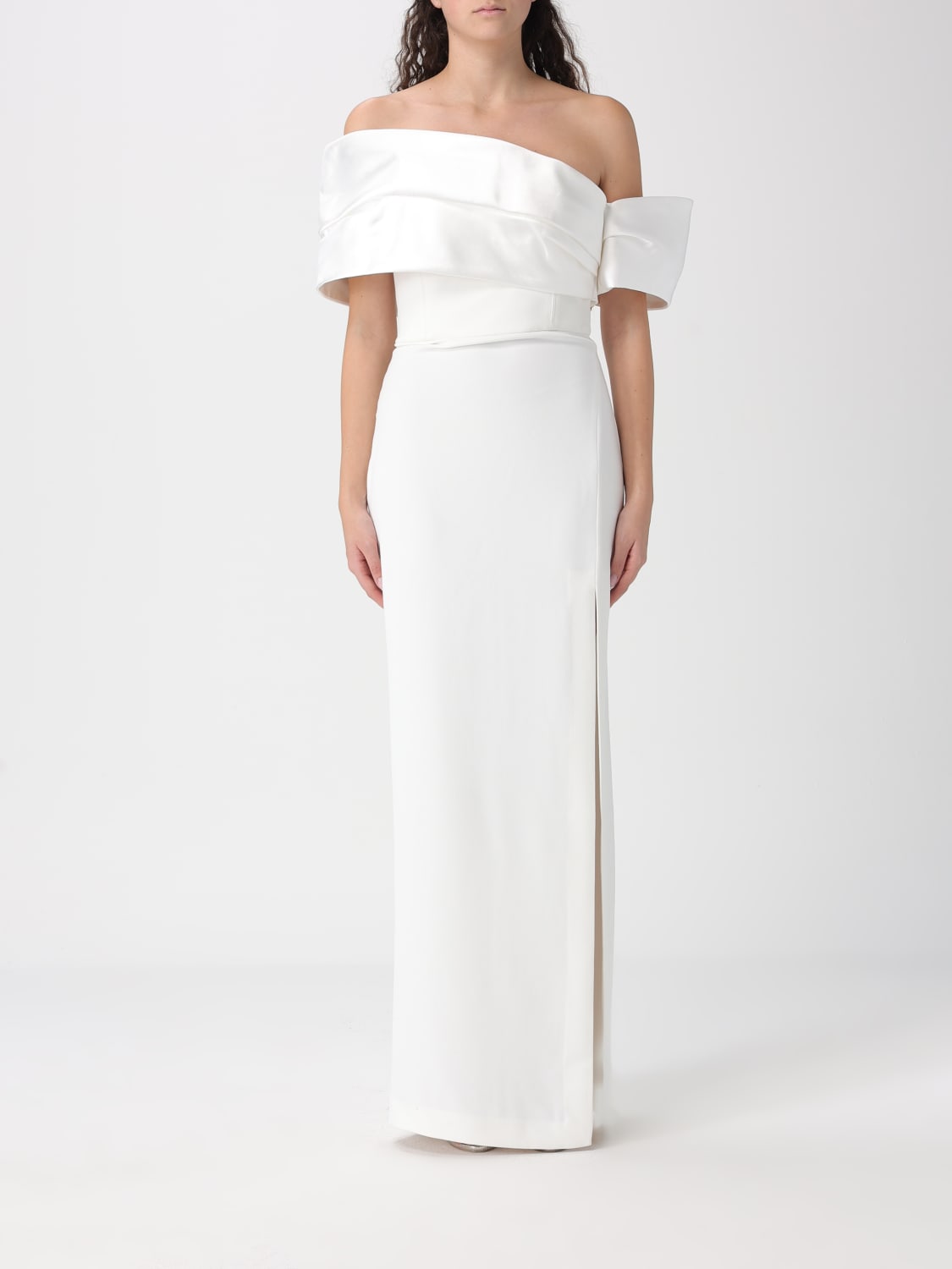 SOLACE LONDON ROBE: Robe femme Solace London, Blanc - Img 1