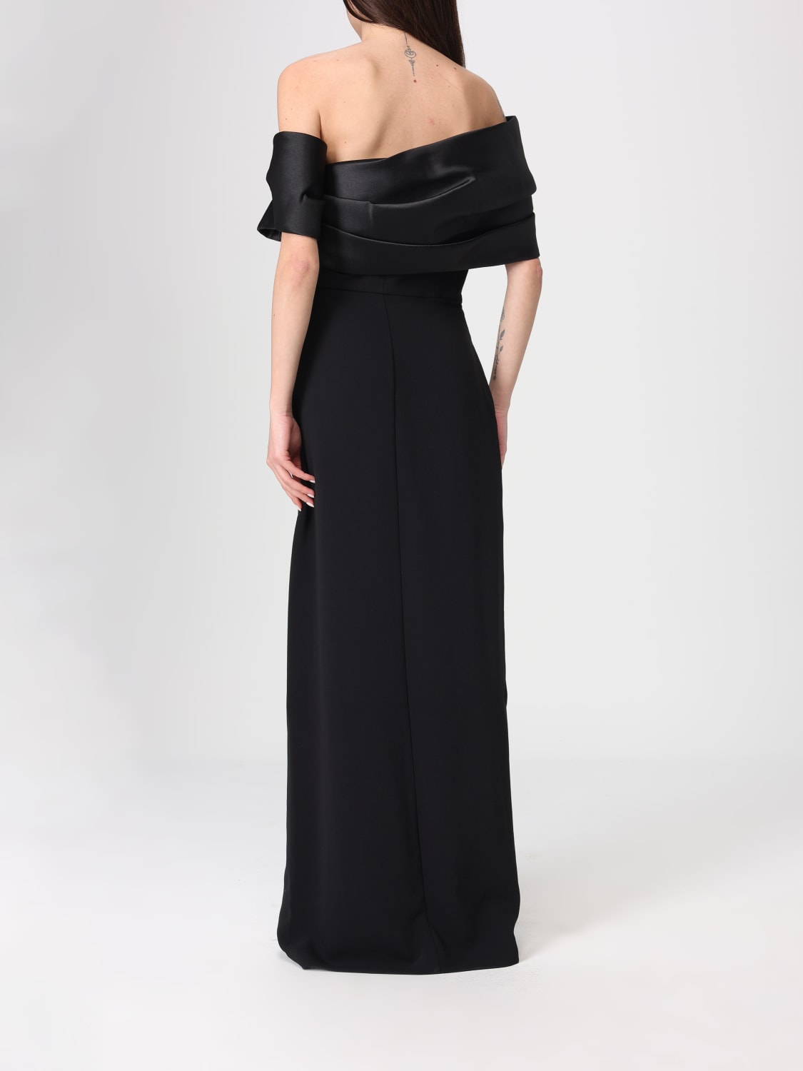 SOLACE LONDON ABITO: Abito donna Solace London, Nero - Img 2