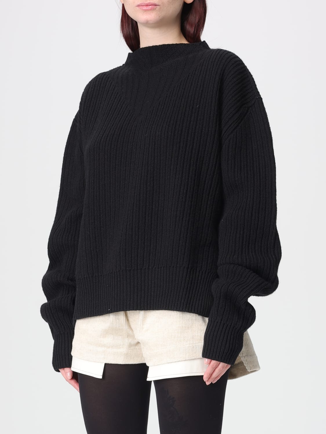 RICK OWENS JERSEY: Jersey mujer Rick Owens, Negro - Img 3