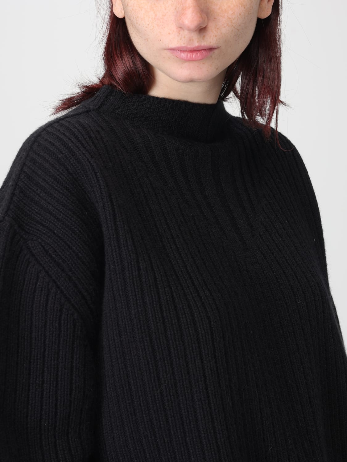 RICK OWENS JERSEY: Jersey mujer Rick Owens, Negro - Img 4