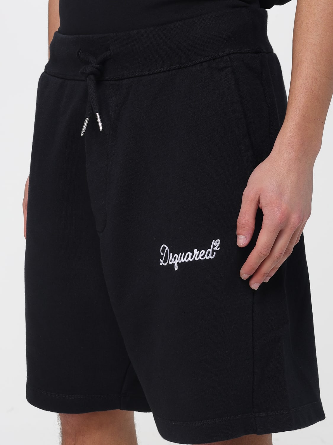 DSQUARED2 ショートパンツ: ショートパンツ メンズ Dsquared2, ブラック - Img 4