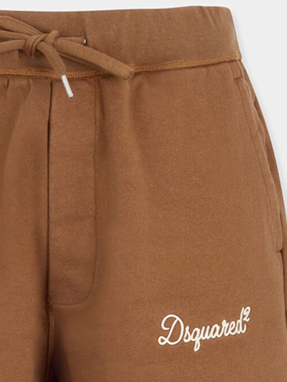 DSQUARED2 쇼츠: Dsquared2 코튼 쇼츠, 브라운 - Img 3