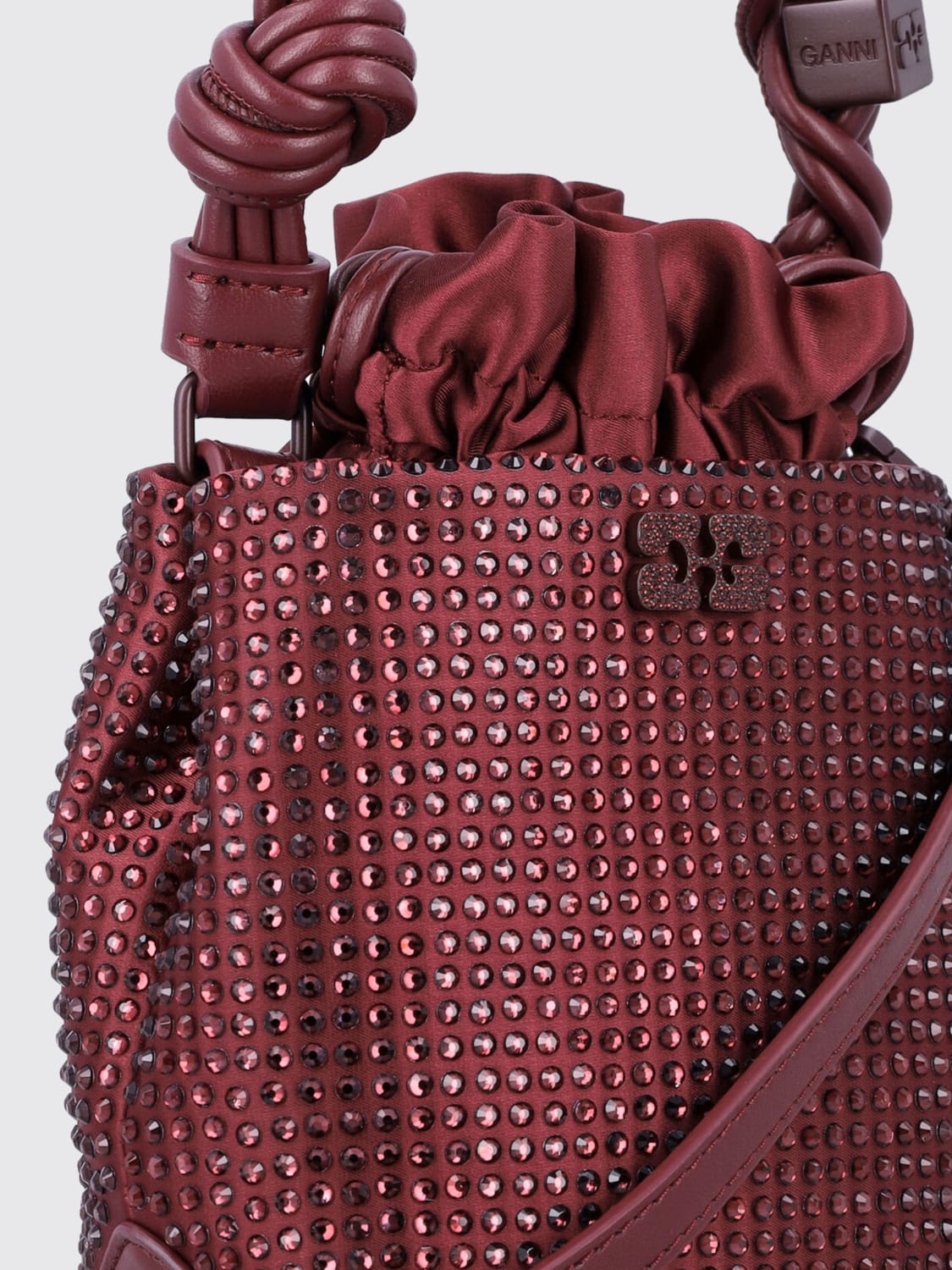 GANNI HANDBAG: Handbag woman Ganni, Violet - Img 3