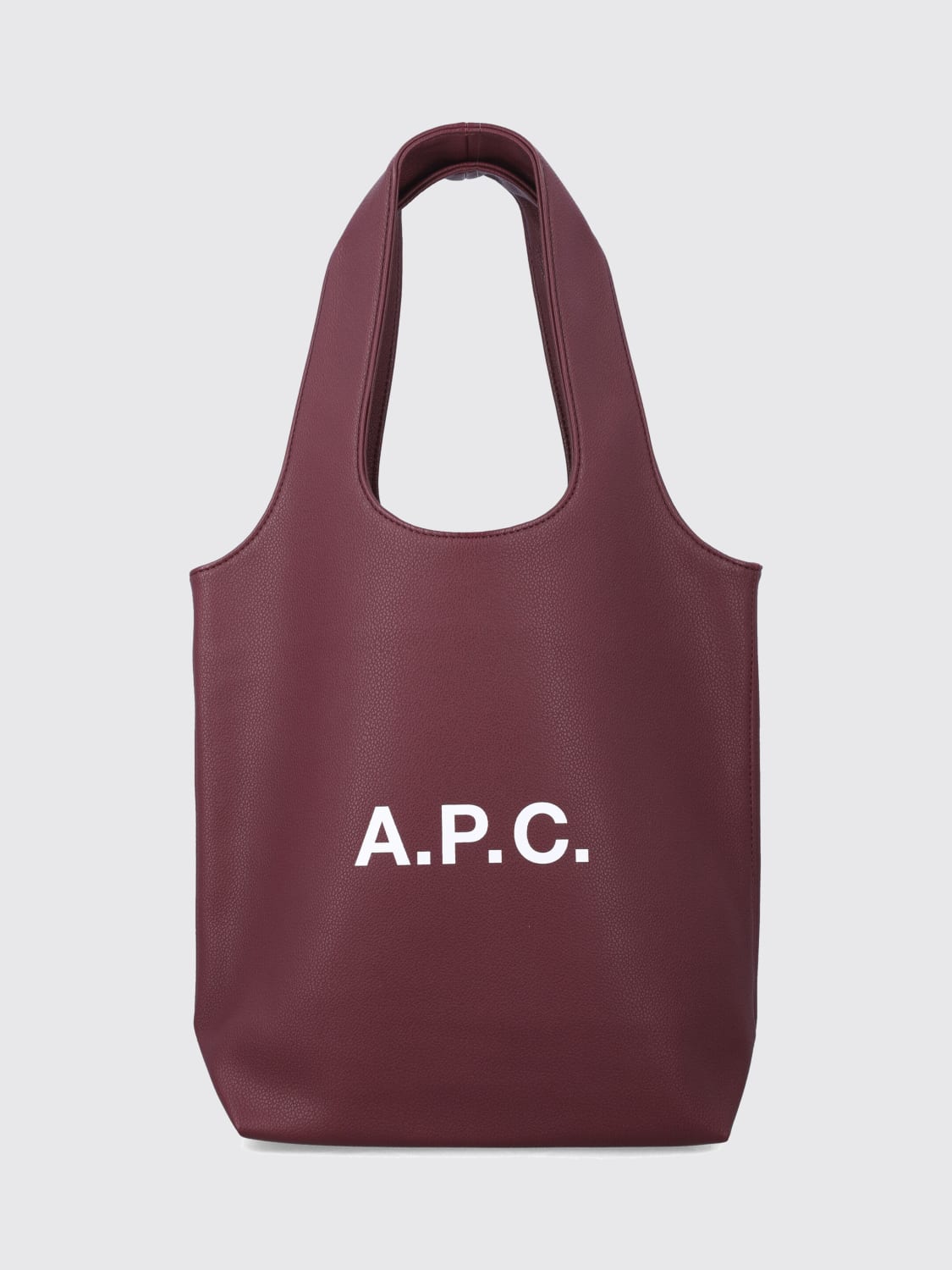 A.P.C. BAG: Bag men A.P.C., Burgundy - Img 1
