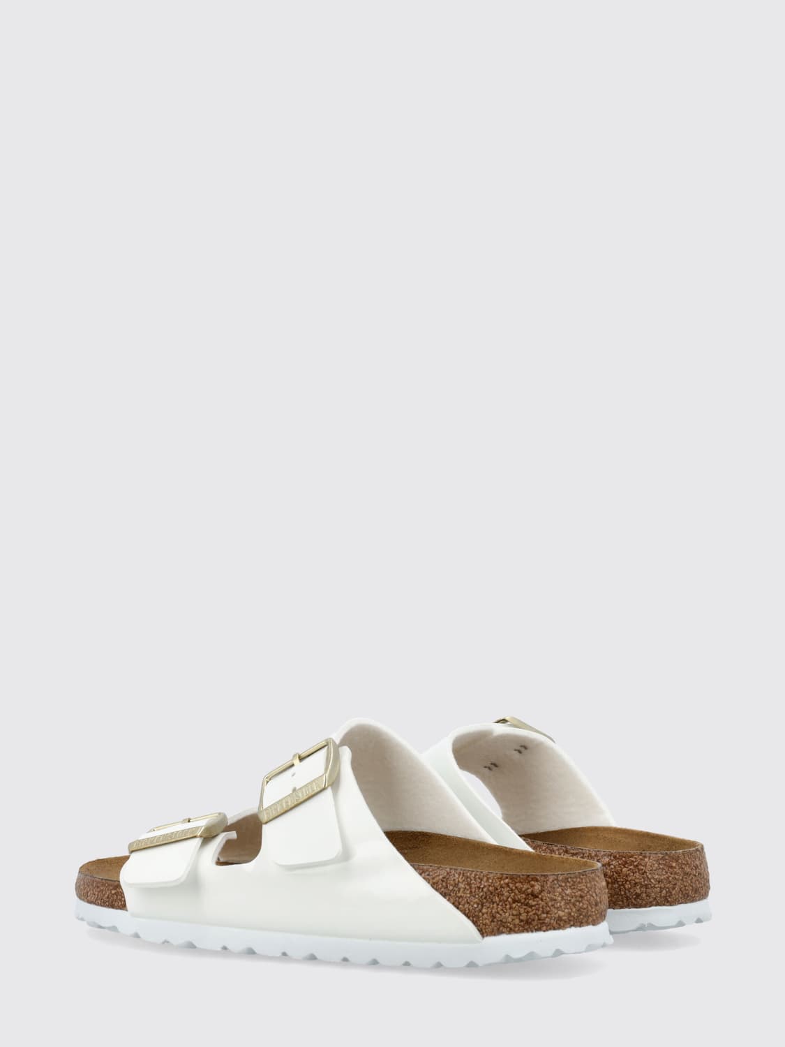 BIRKENSTOCK FLAT SANDAL: Flat sandal woman Birkenstock, White - Img 3