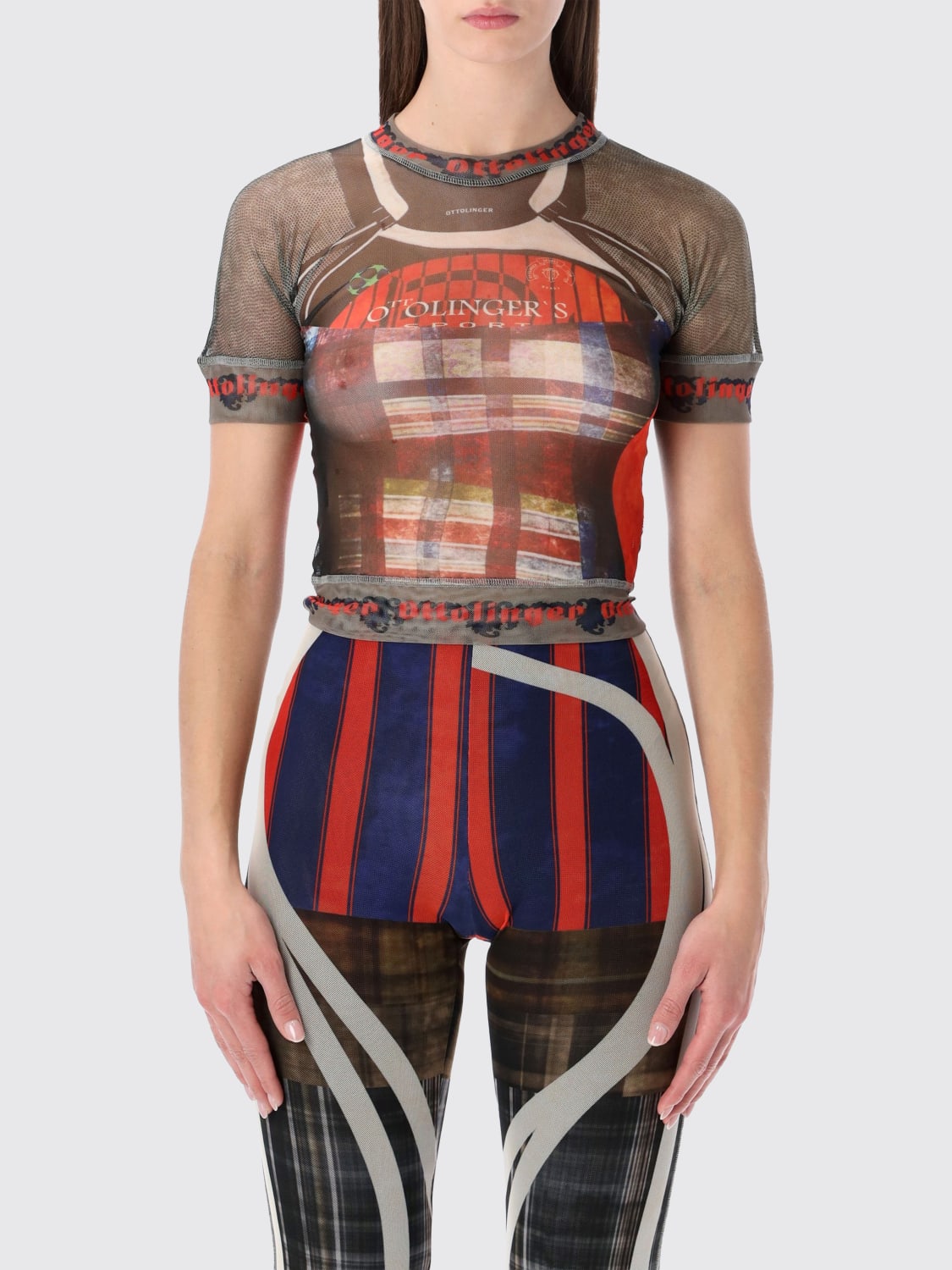 OTTOLINGER T-SHIRTS: T-shirts in poliestere Ottolinger, Fantasia - Img 1