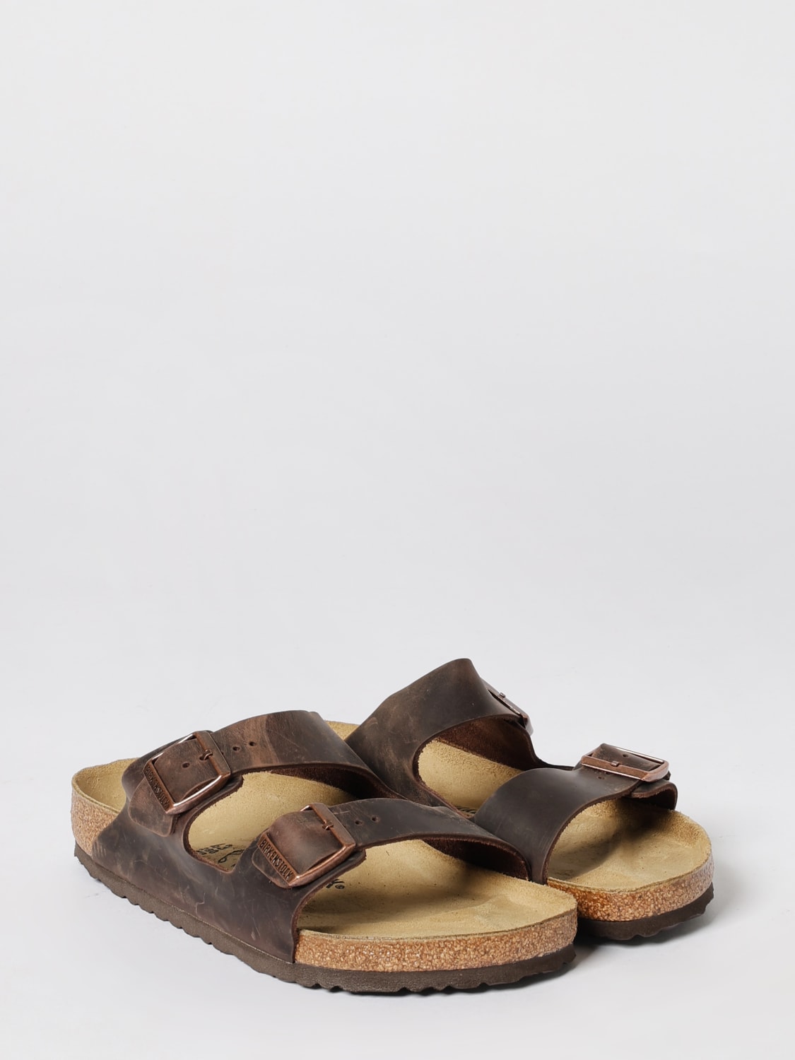 BIRKENSTOCK SANDALS: Sandals men Birkenstock, Brown - Img 3