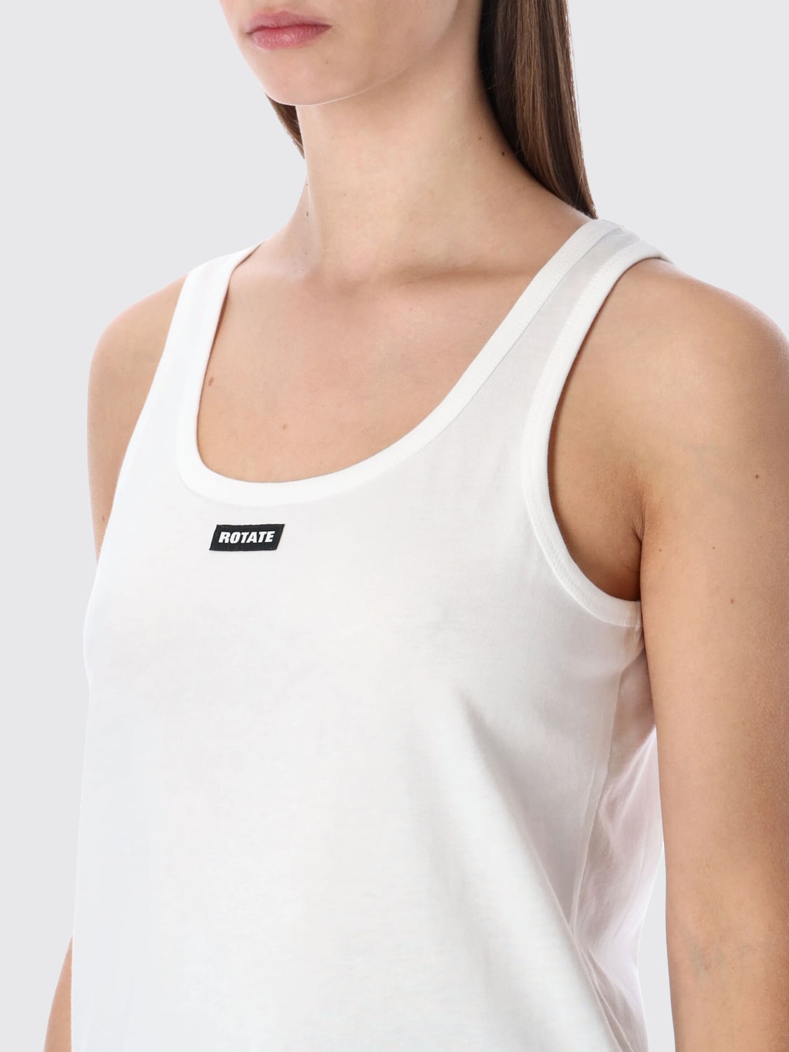 ROTATE TOP: Top woman Rotate, White - Img 3
