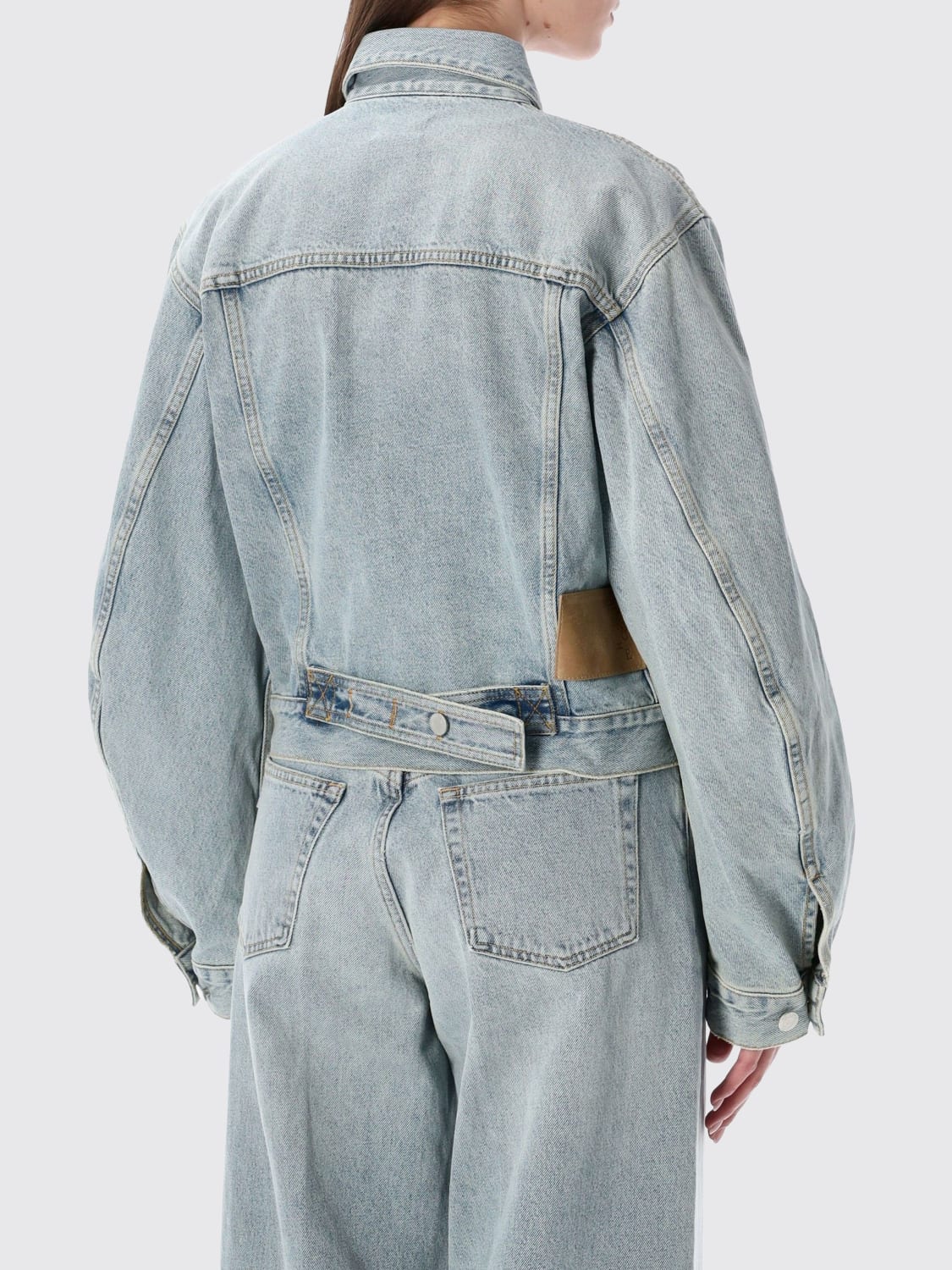 HAIKURE MANTEL: Mantel damen Haikure, Denim - Img 2