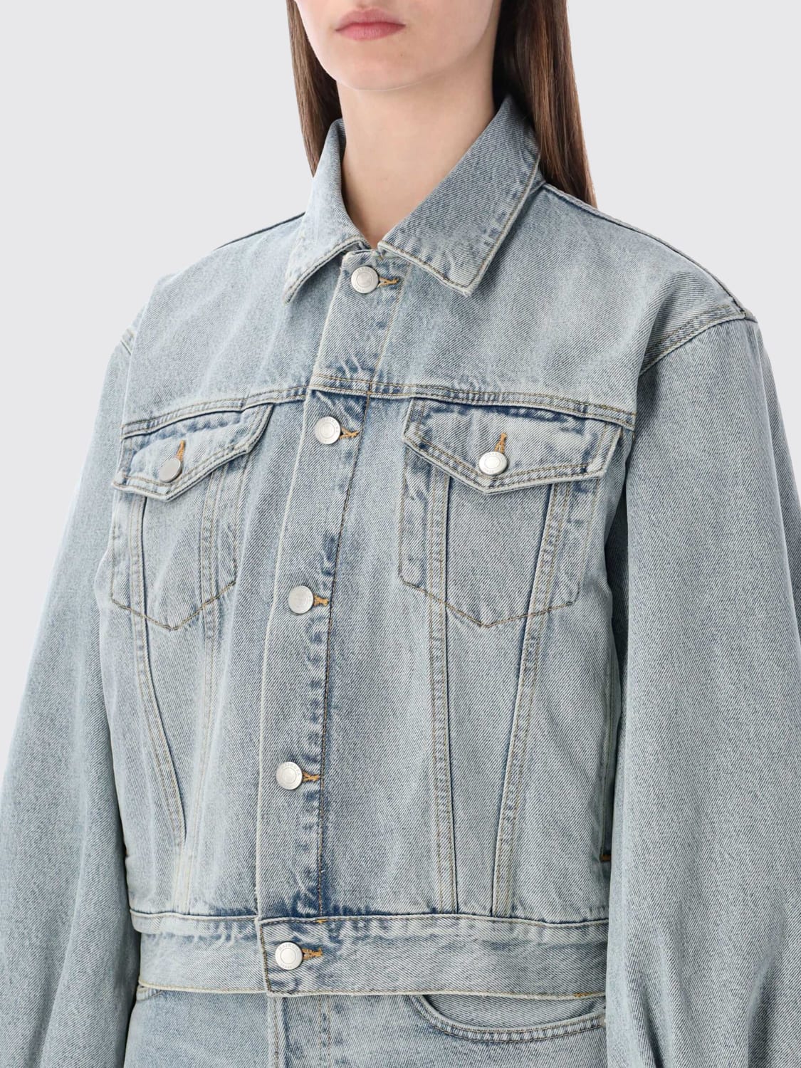 HAIKURE MANTEL: Mantel damen Haikure, Denim - Img 3