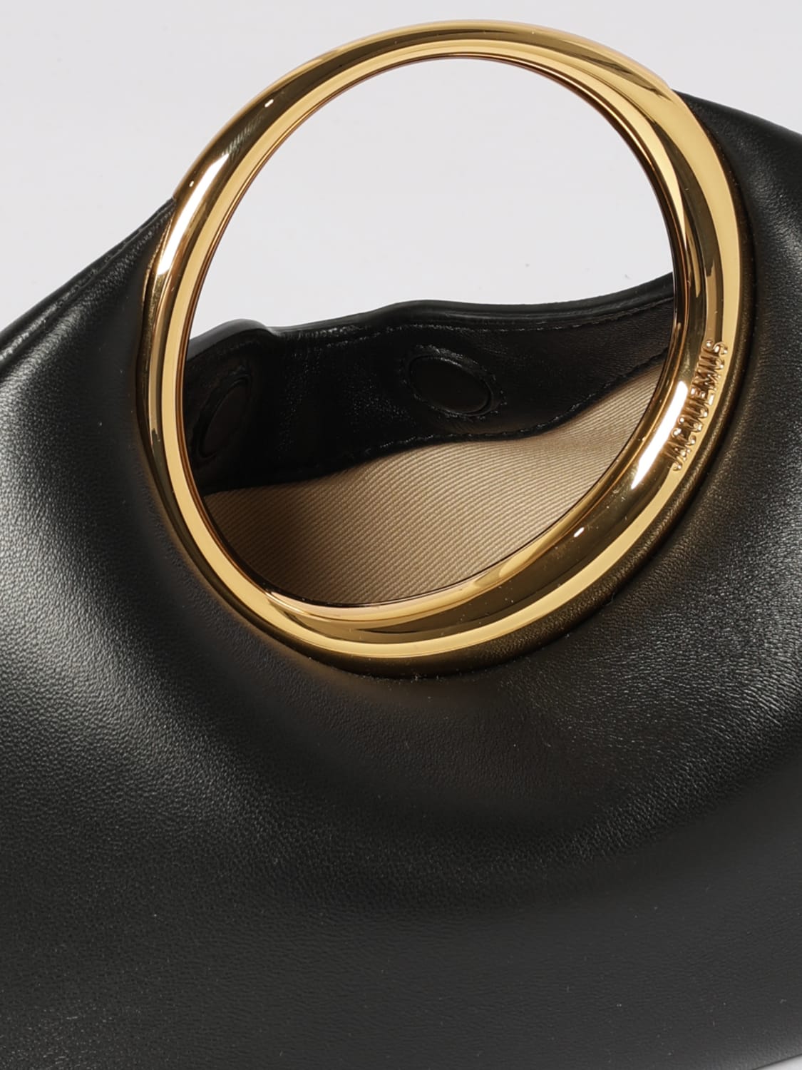 JACQUEMUS BORSA A MANO: Borsa a mano donna Jacquemus, Nero - Img 5