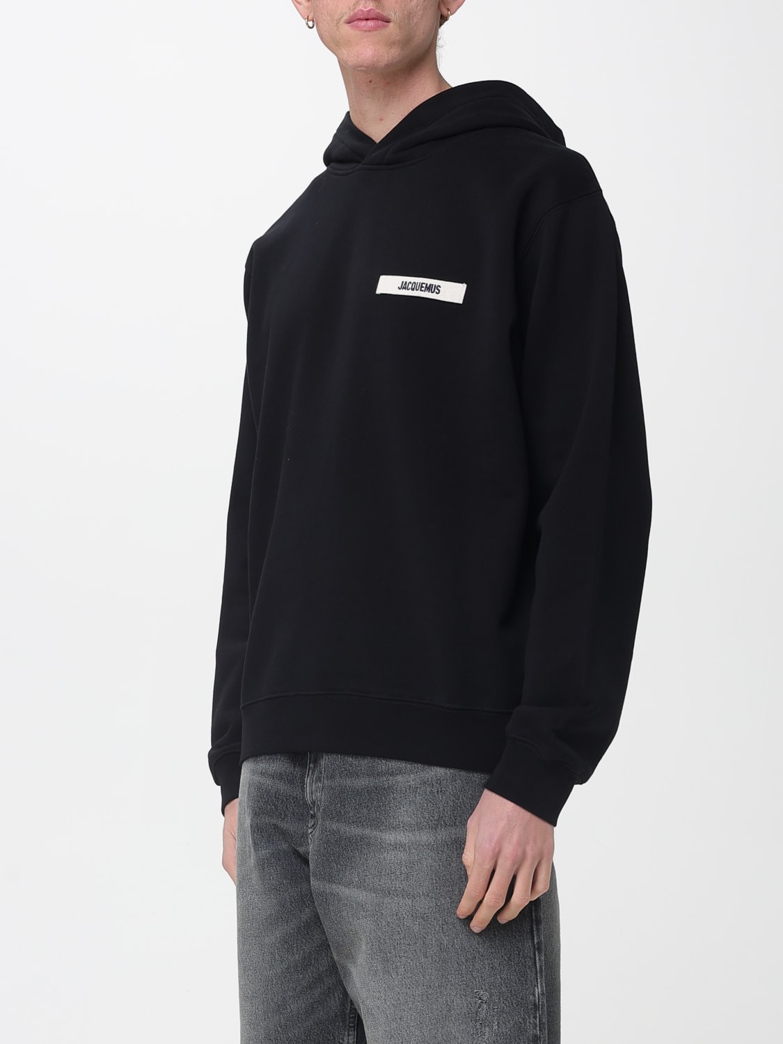 JACQUEMUS SWEATSHIRT: Sweatshirt herren Jacquemus, Schwarz - Img 3