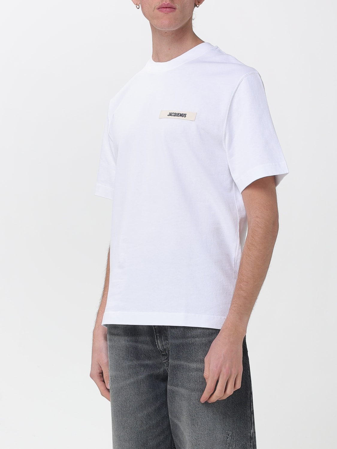 JACQUEMUS POLO: Polo herren Jacquemus, Weiß - Img 3