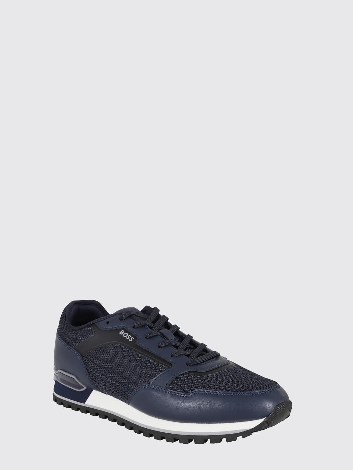 BOSS SNEAKERS: Shoes men Boss, Navy - Img 2