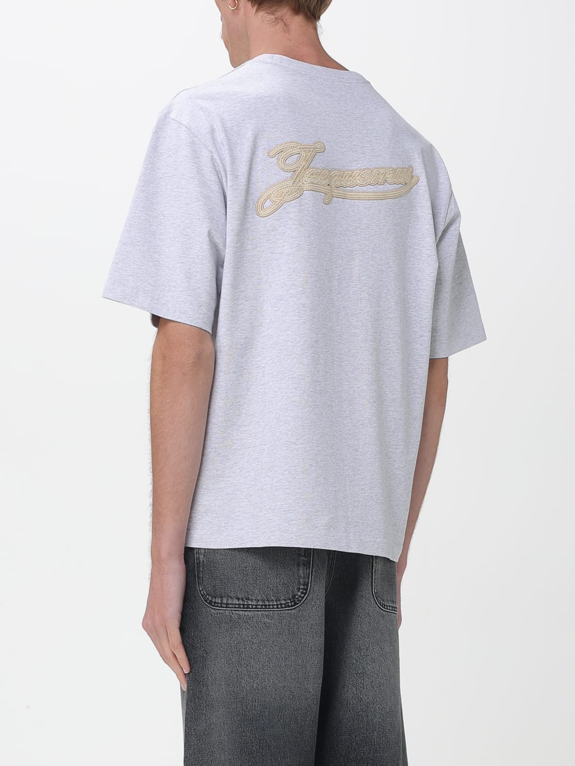 JACQUEMUS POLO: Polo herren Jacquemus, Grau - Img 2