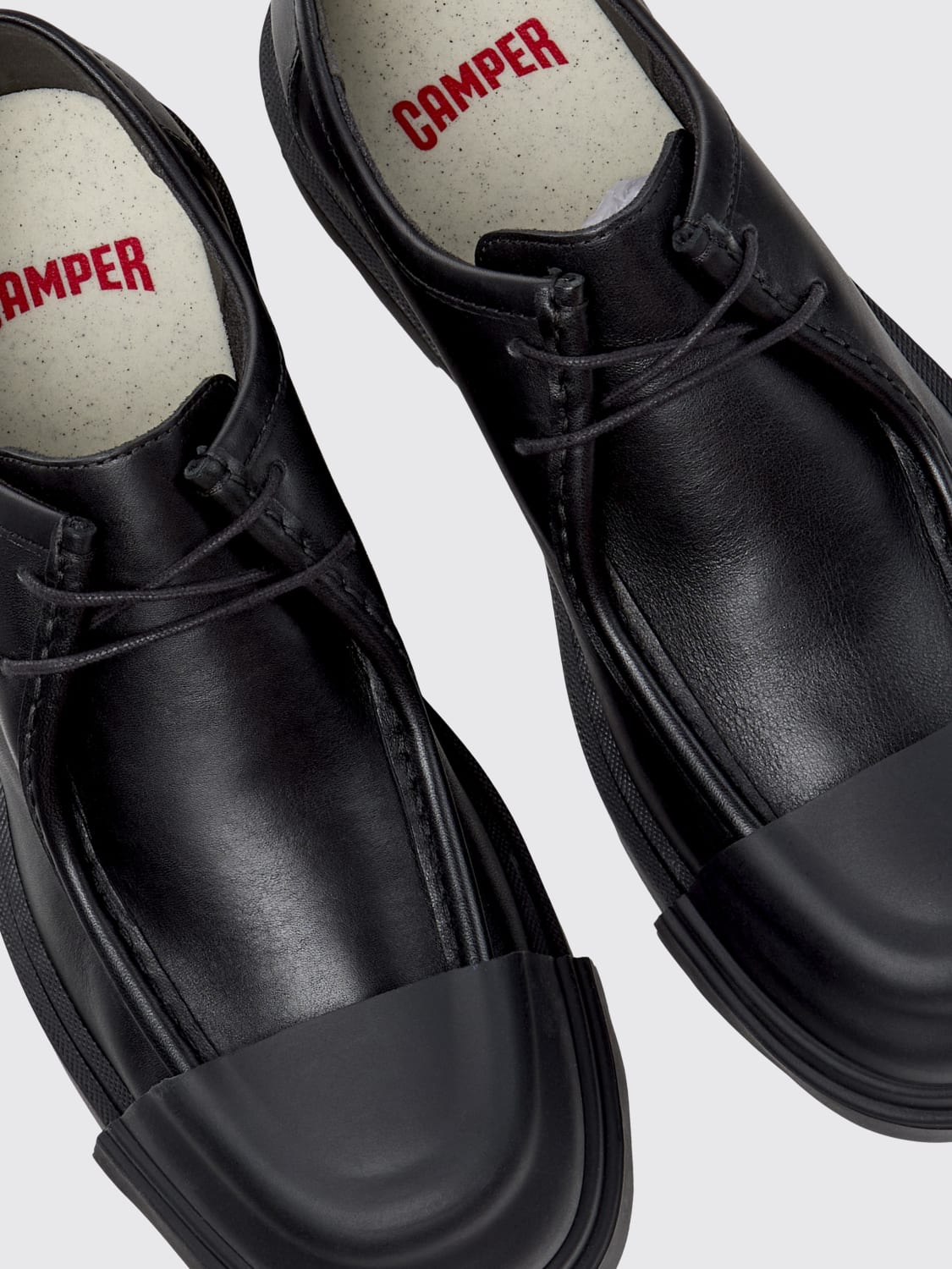 CAMPER ブローグシューズ: シューズ メンズ Camper, ブラック - Img 4