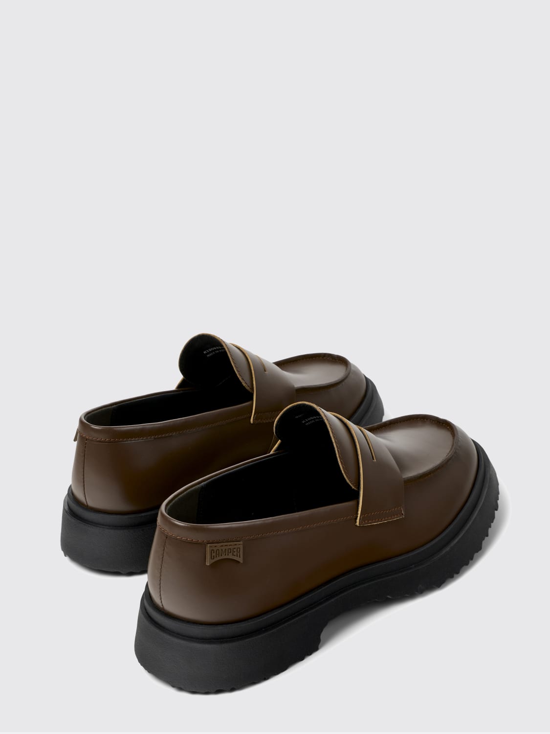 CAMPER LOAFERS: Shoes men Camper, Brown - Img 3