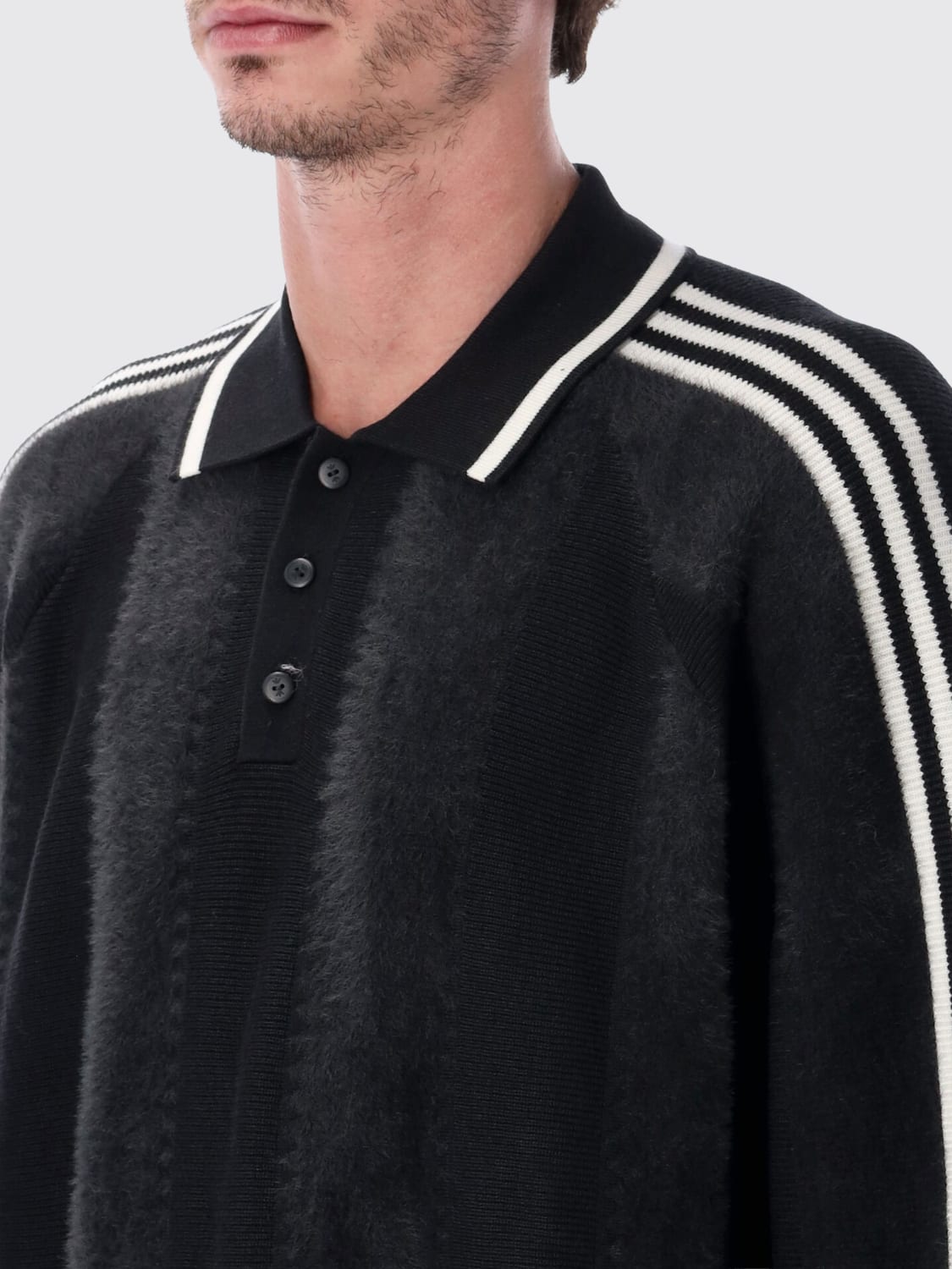 ADIDAS ORIGINALS POLO: Sweatshirt herren Adidas Originals, Schwarz - Img 3
