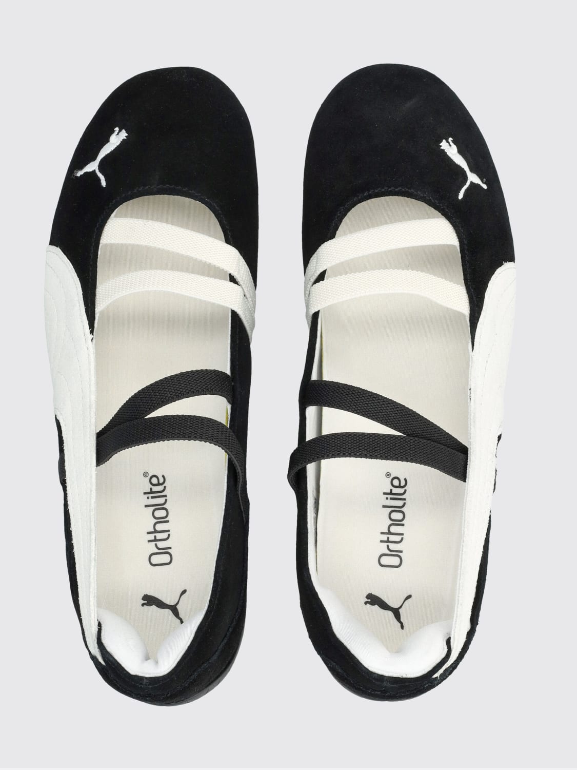 PUMA FLAT SHOES: Flat shoes woman Puma, Black - Img 3