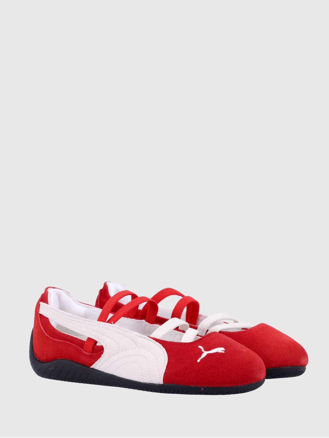 PUMA BALLET FLAT: Flat shoes woman Puma, Red - Img 2