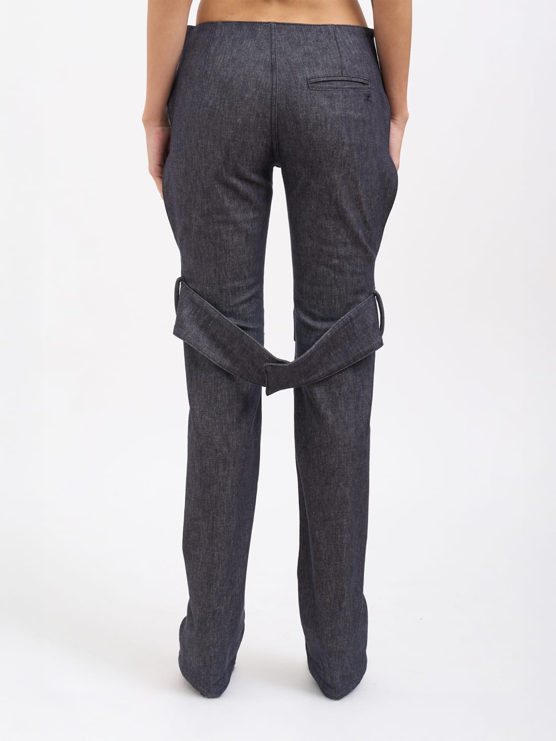 COURRÈGES VAQUEROS: Vaqueros mujer CourrÈges, Gris - Img 3