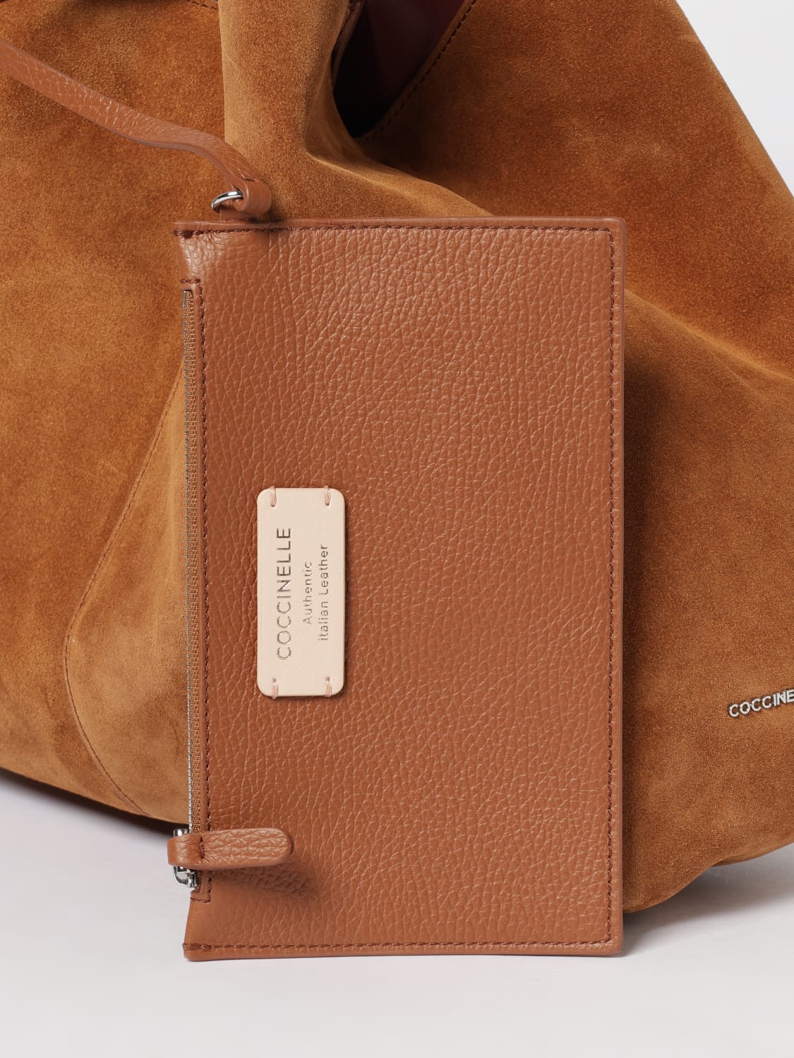 COCCINELLE BORSA A MANO: Borsa a mano donna Coccinelle, Marrone - Img 3