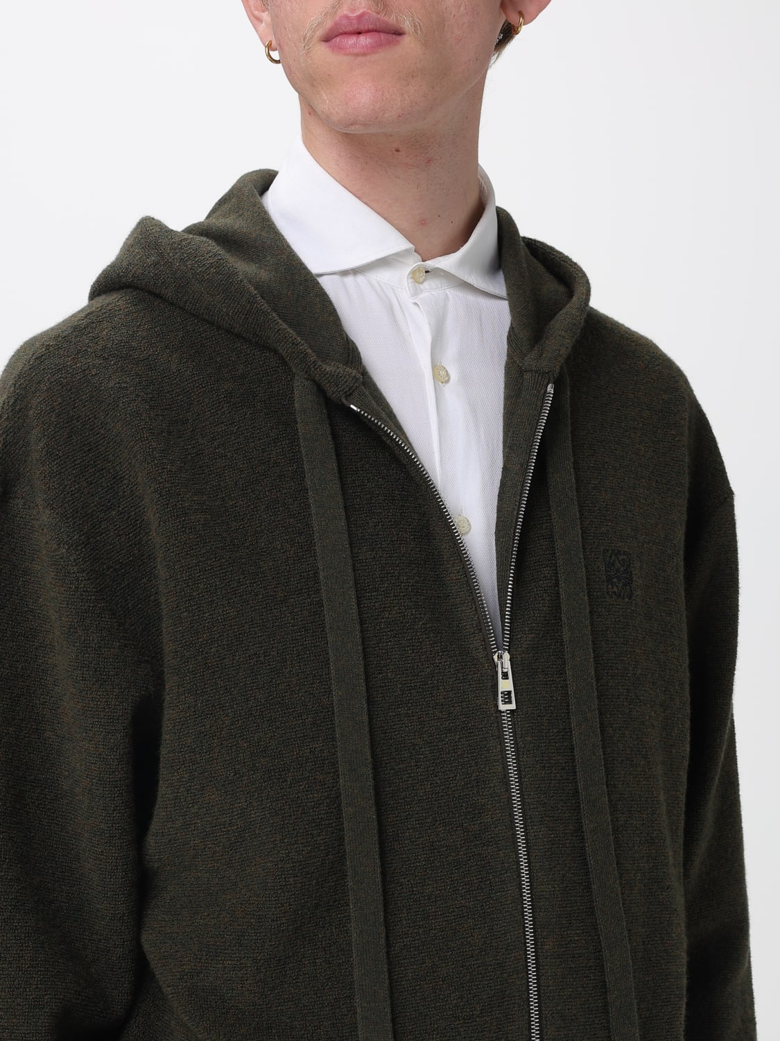 LOEWE SWEATSHIRT: Sweatshirt men Loewe, Kaki - Img 5