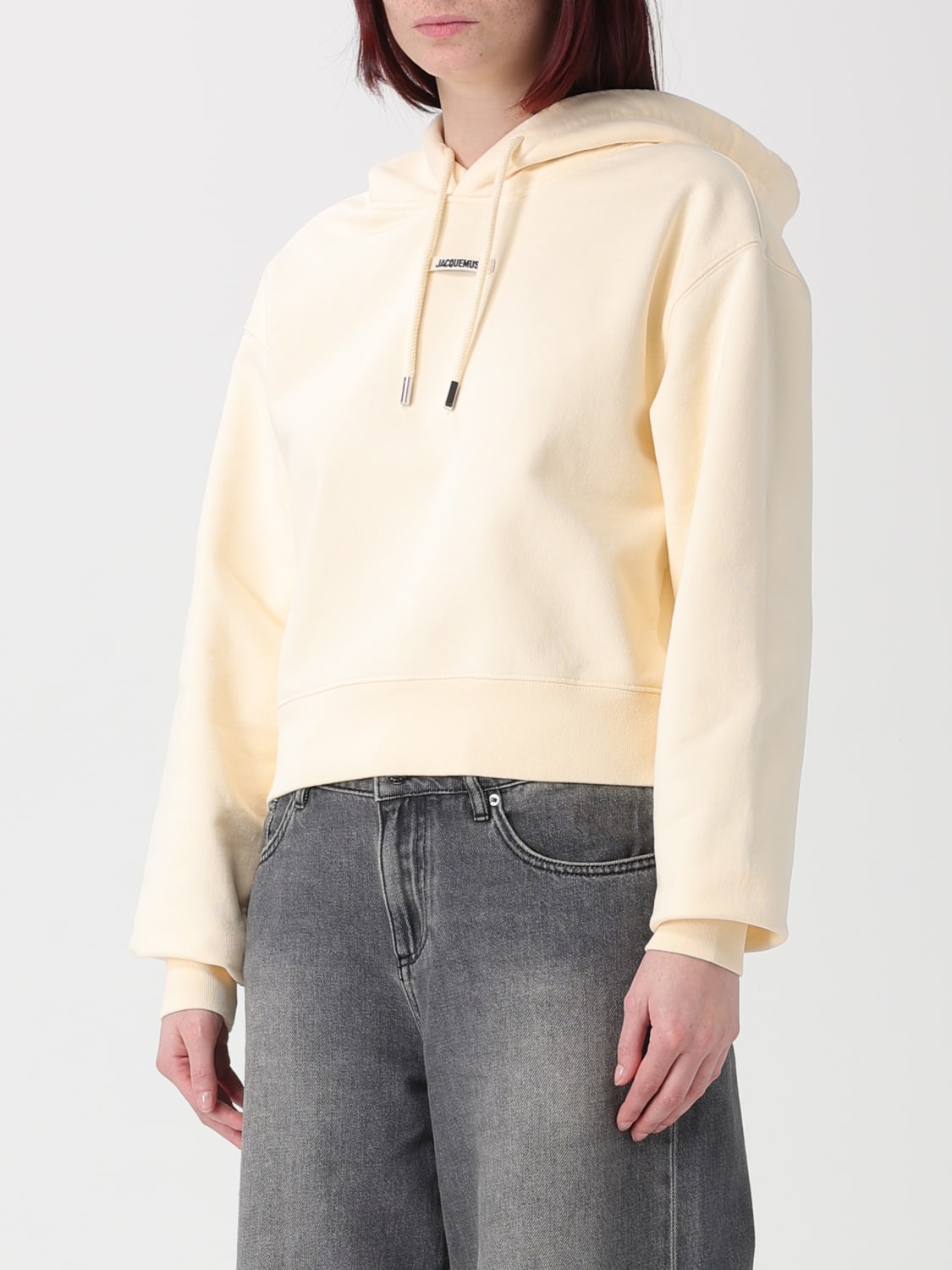 JACQUEMUS SWEATSHIRT: Sweatshirt damen Jacquemus, Beige - Img 3