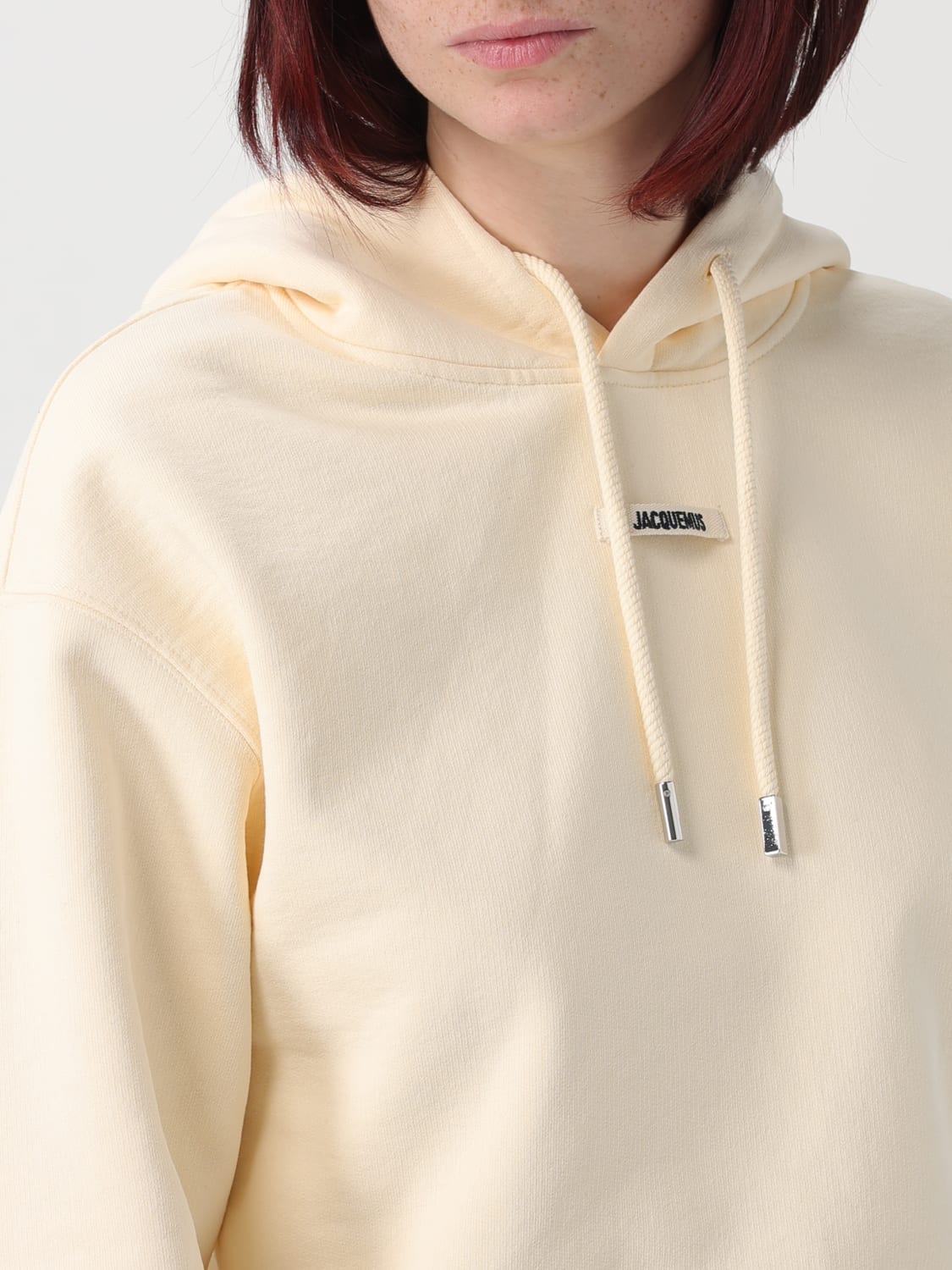 JACQUEMUS SWEATSHIRT: Sweatshirt damen Jacquemus, Beige - Img 4