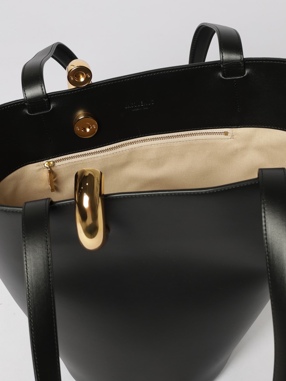 JACQUEMUS SCHULTERTASCHE: Schultertasche damen Jacquemus, Schwarz - Img 5