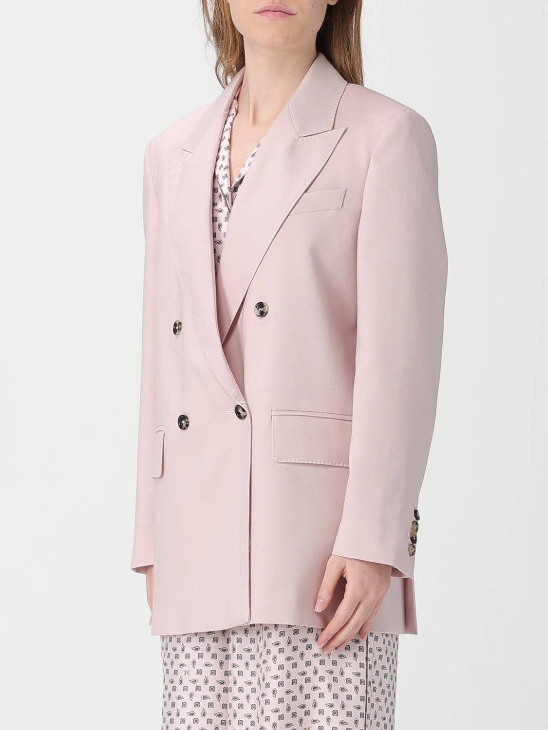 MAX MARA BLAZER: Blazer woman Max Mara, Pink - Img 4