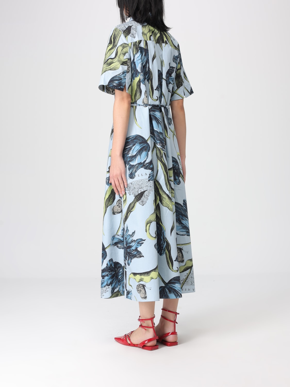 ERDEM VESTIDO: Vestido mujer Erdem, Azul Oscuro - Img 2