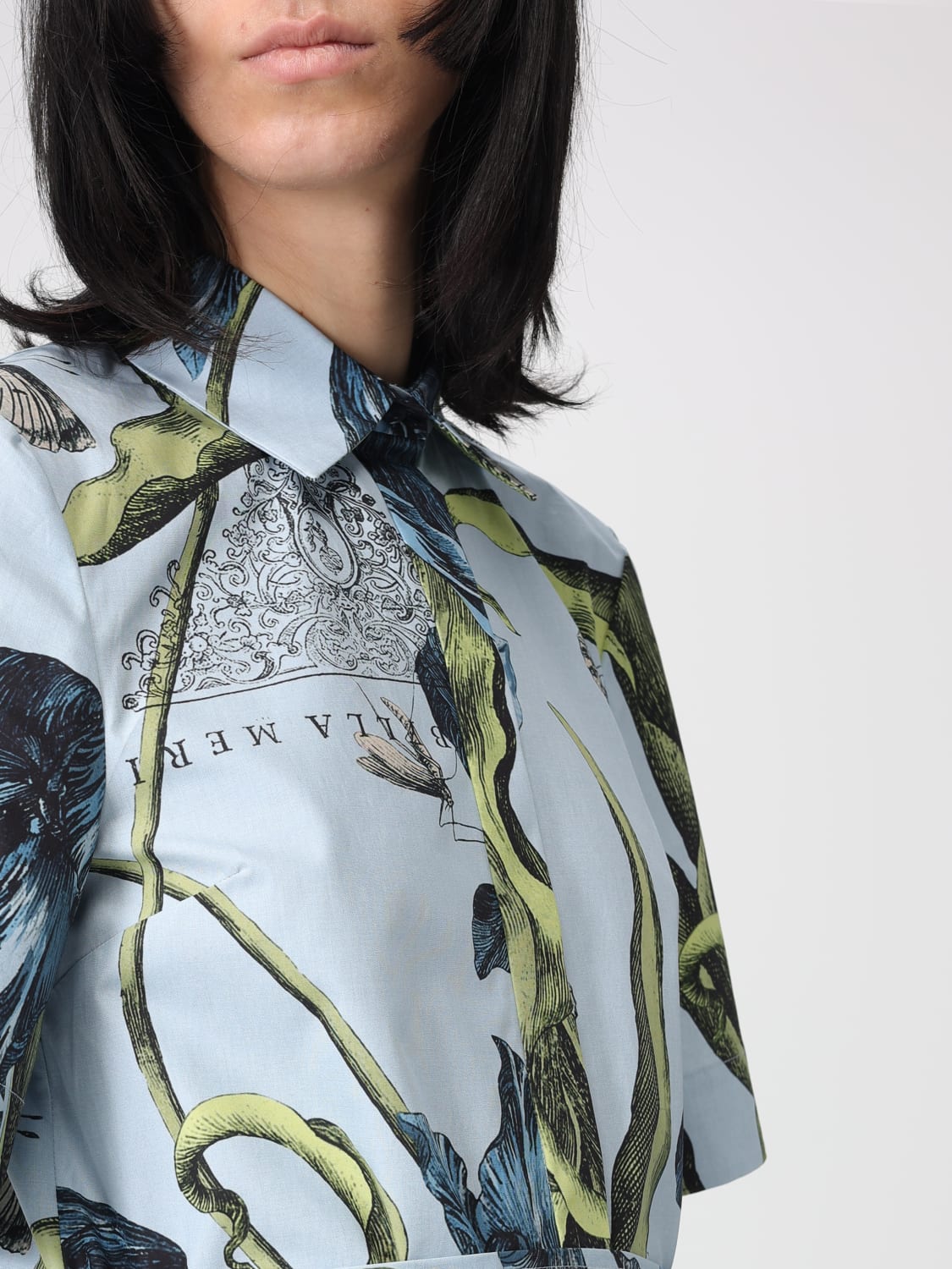 ERDEM VESTIDO: Vestido mujer Erdem, Azul Oscuro - Img 4