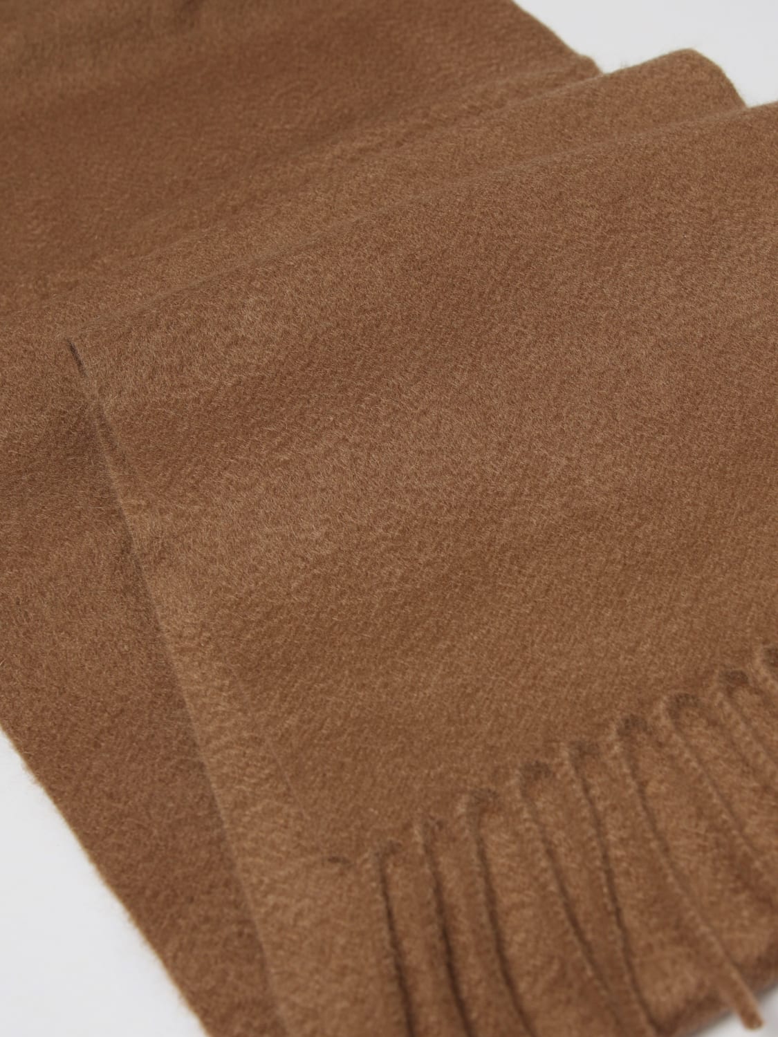 MAX MARA SCARF: Scarf woman Max Mara, Brown - Img 3