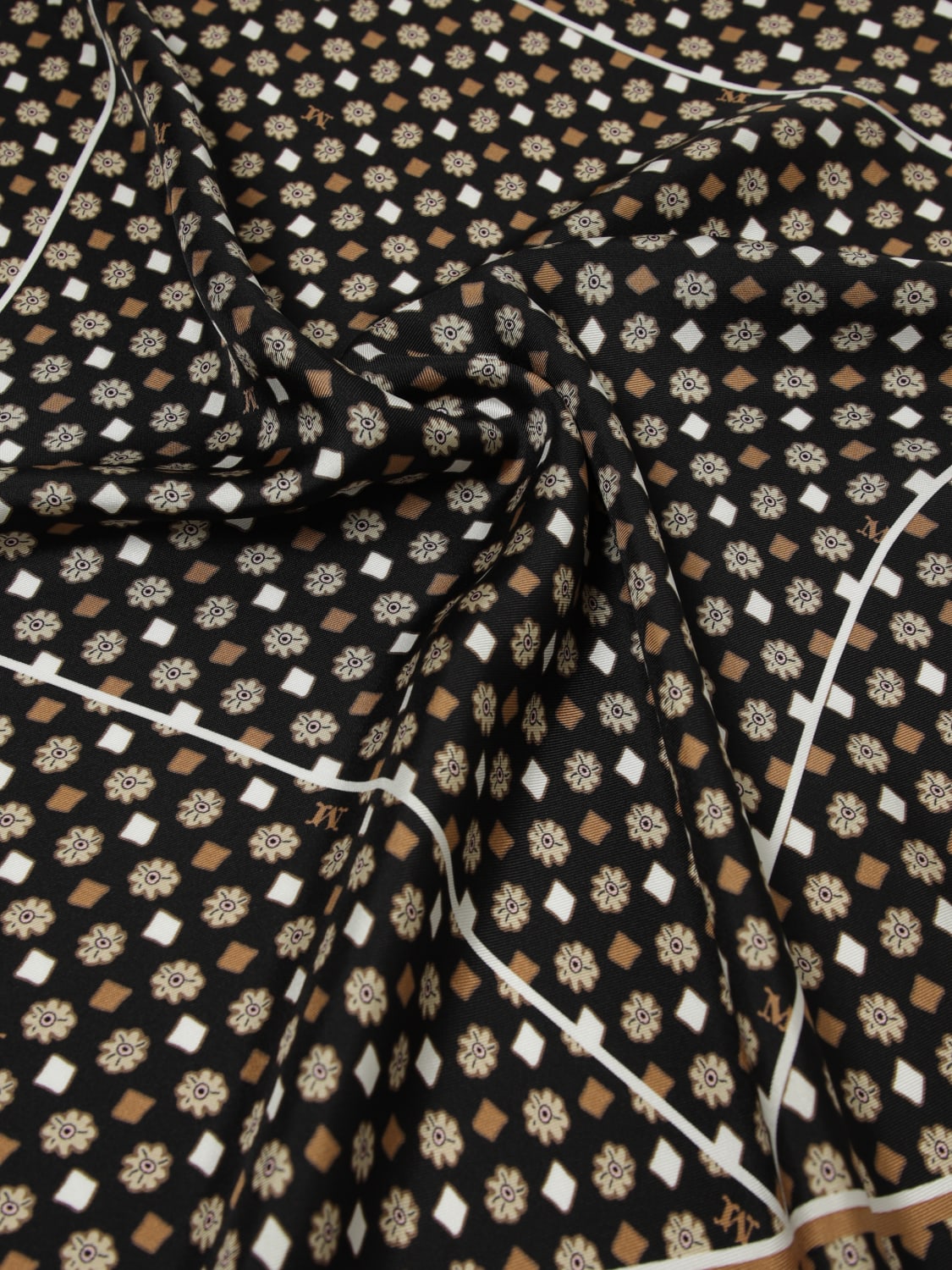 MAX MARA NECK SCARF: Scarf woman Max Mara, Black - Img 3