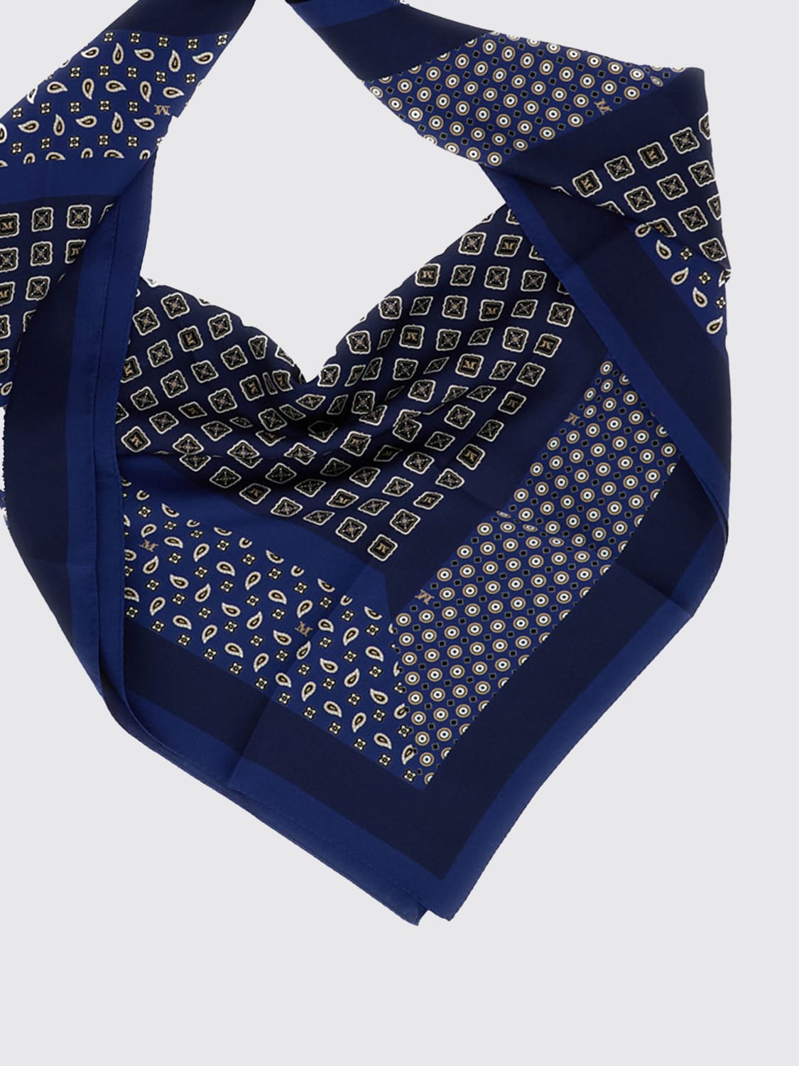 MAX MARA NECK SCARF: Scarf woman Max Mara, Multicolor - Img 2