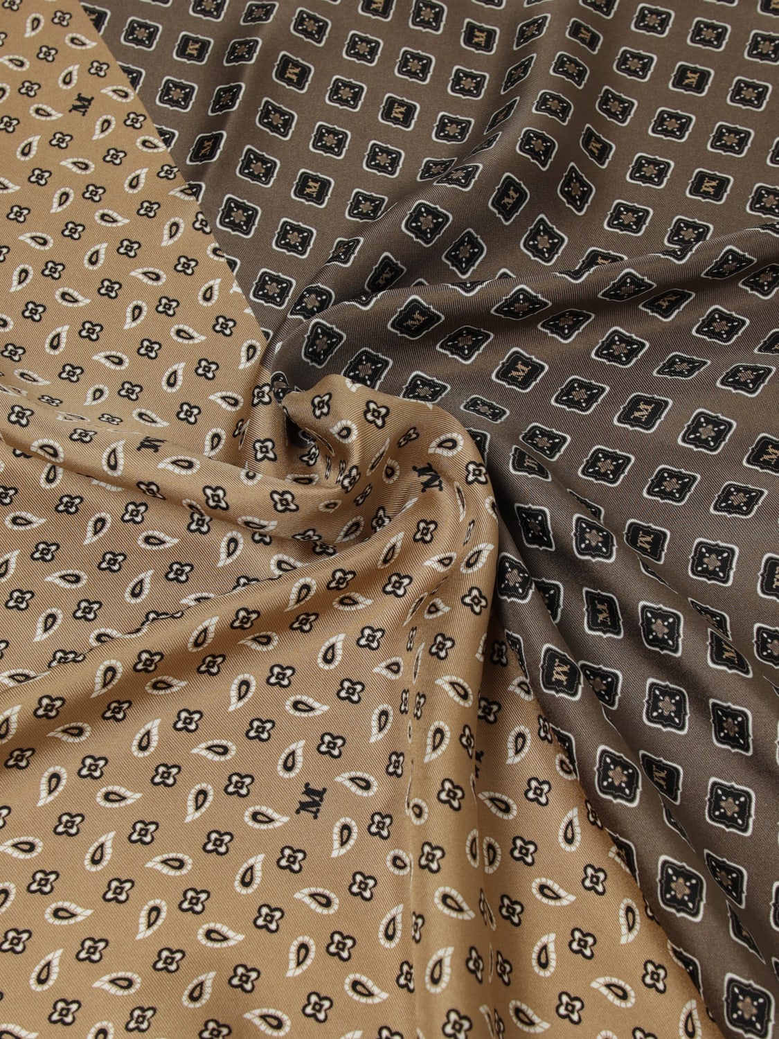 MAX MARA NECK SCARF: Scarf woman Max Mara, Beige - Img 3