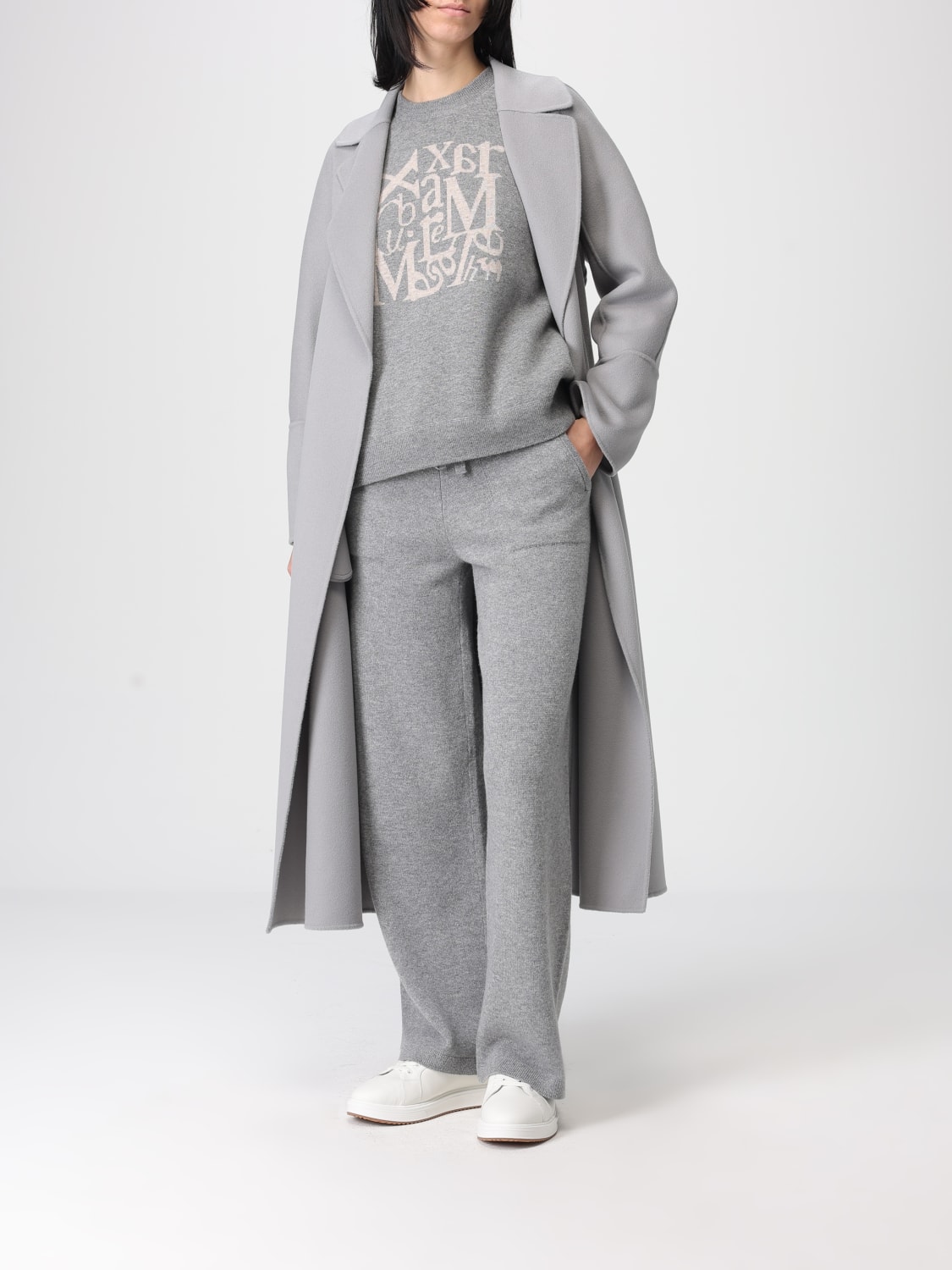 'S MAX MARA PANTALONI: Pantaloni donna 's Max Mara, Grigio - Img 2