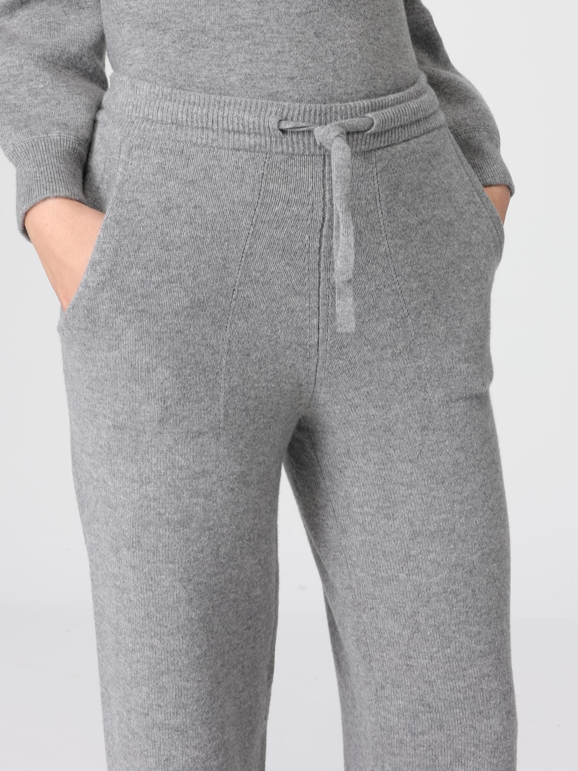 'S MAX MARA PANTALONI: Pantaloni donna 's Max Mara, Grigio - Img 4