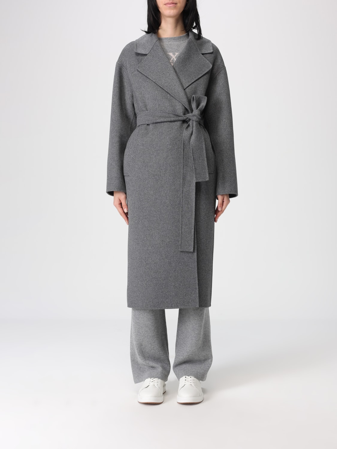'S MAX MARA ABRIGO: Abrigo mujer 's Max Mara, Gris - Img 1