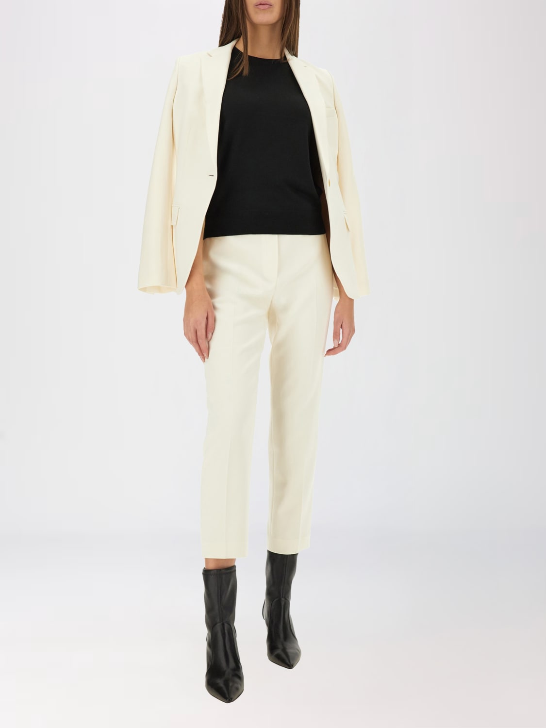 THEORY JERSEY: Camiseta mujer Theory, Negro - Img 2