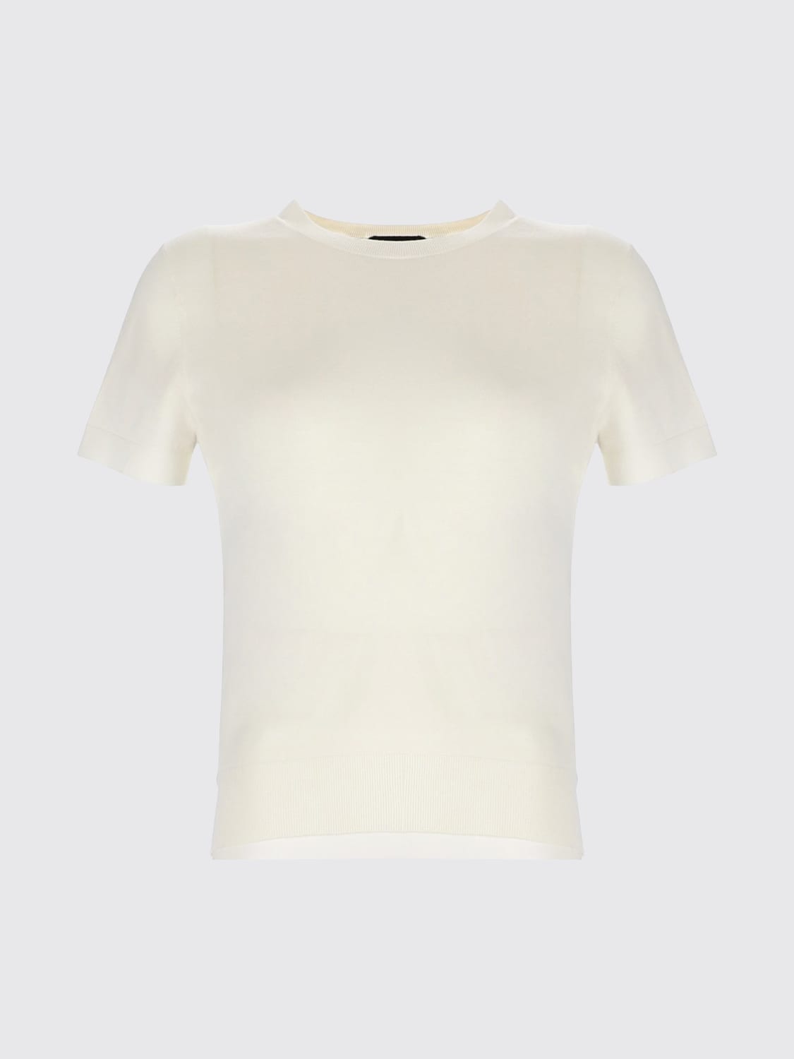 THEORY MAGLIA: Maglia di lana Theory, Avorio - Img 2