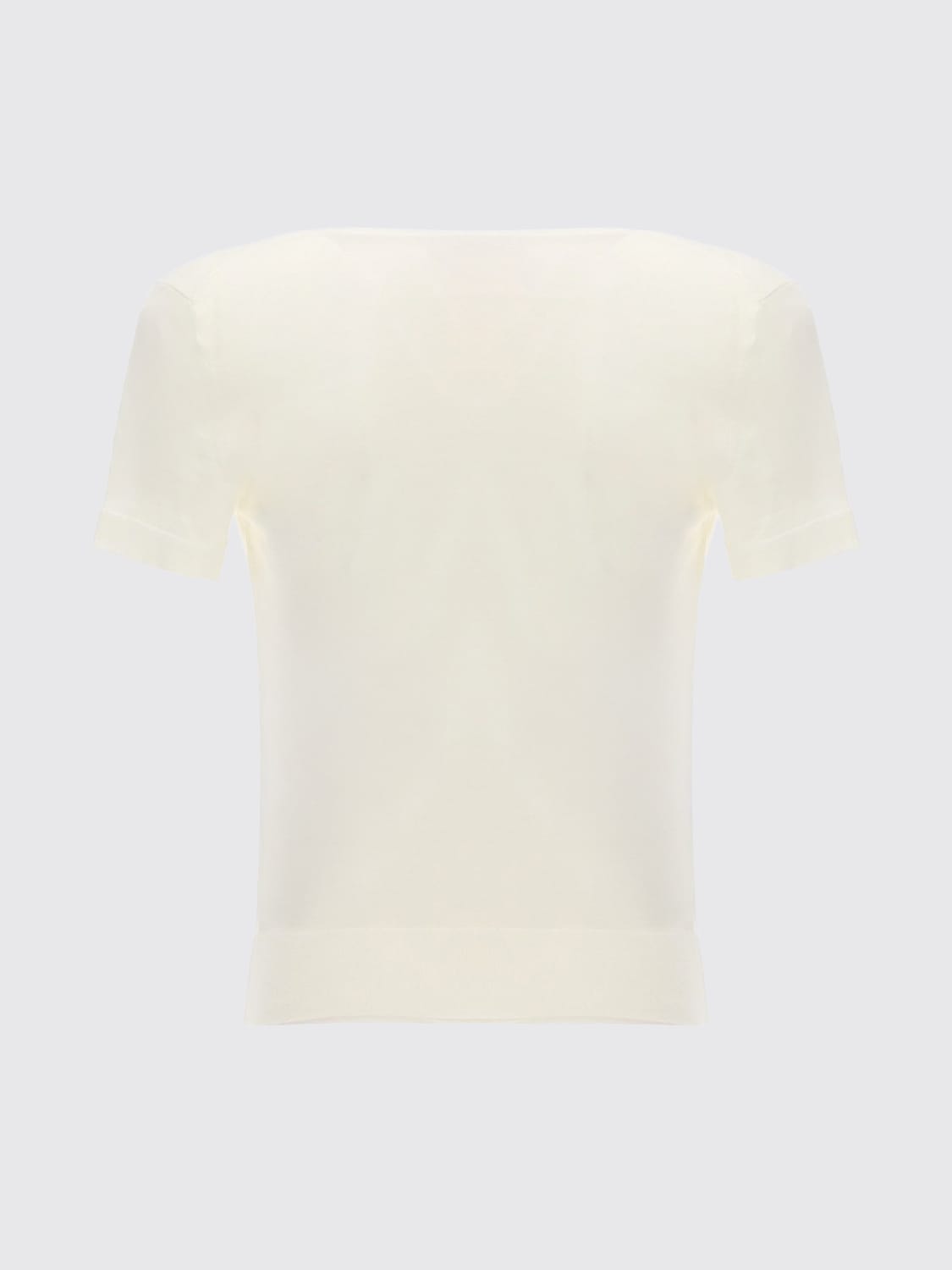 THEORY MAGLIA: Maglia di lana Theory, Avorio - Img 3