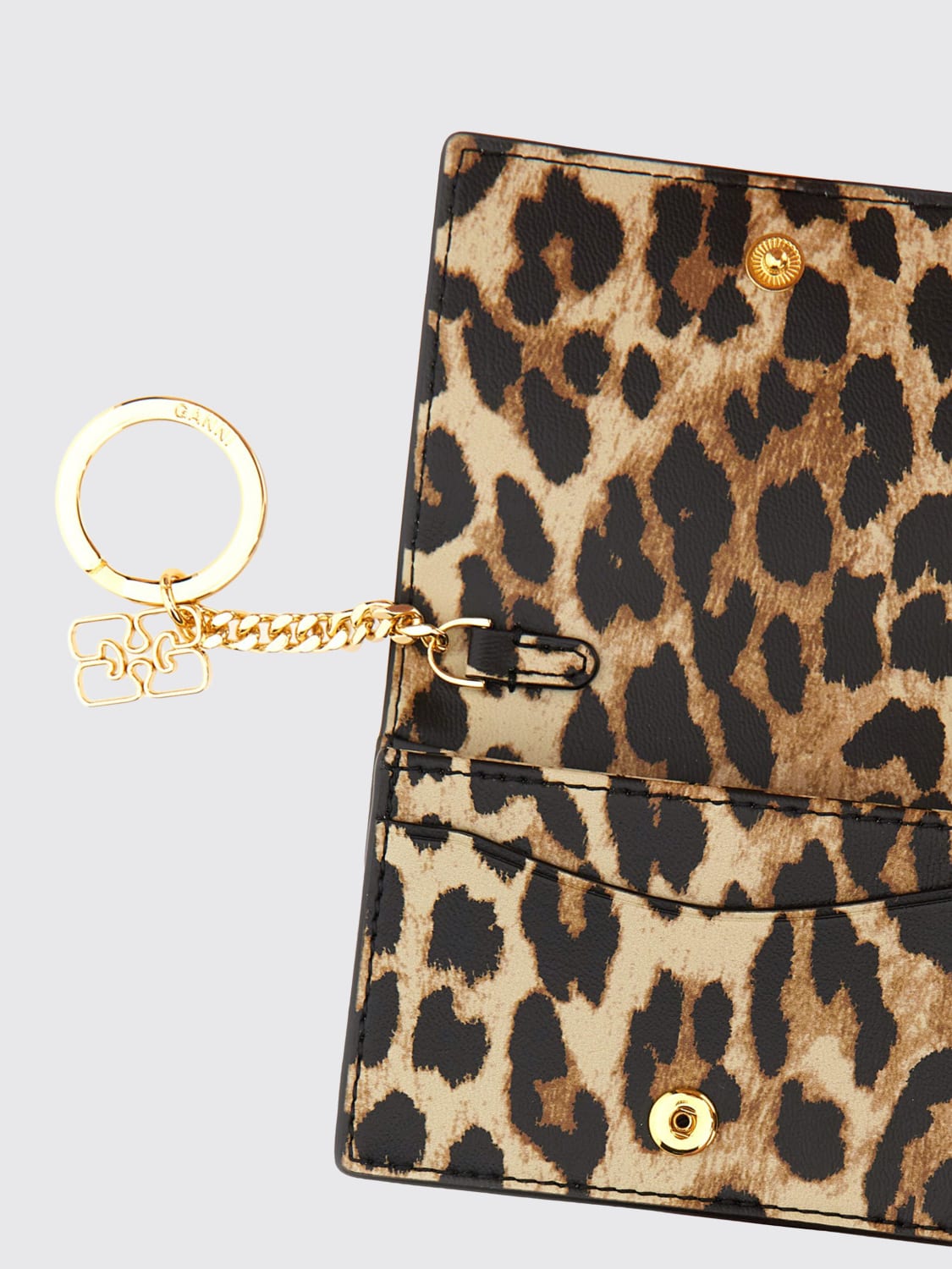 GANNI WALLET: Wallet woman Ganni, Multicolor - Img 3