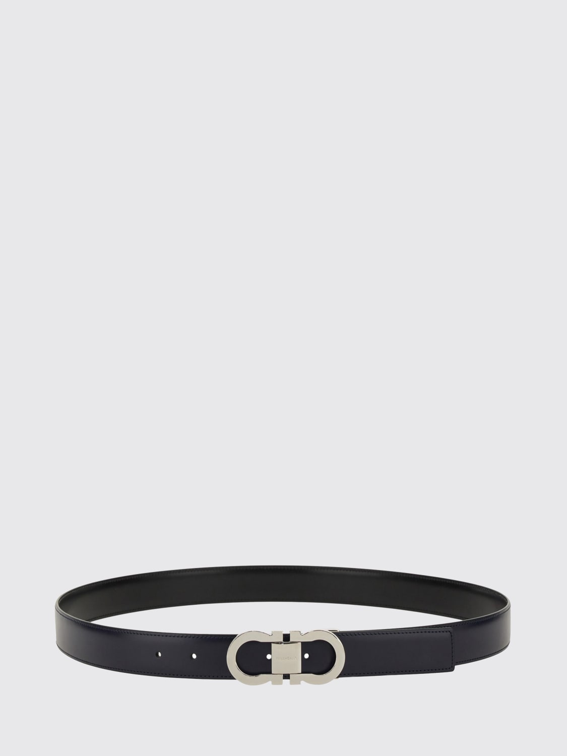 FERRAGAMO BELT: Belt men Ferragamo, Black - Img 1