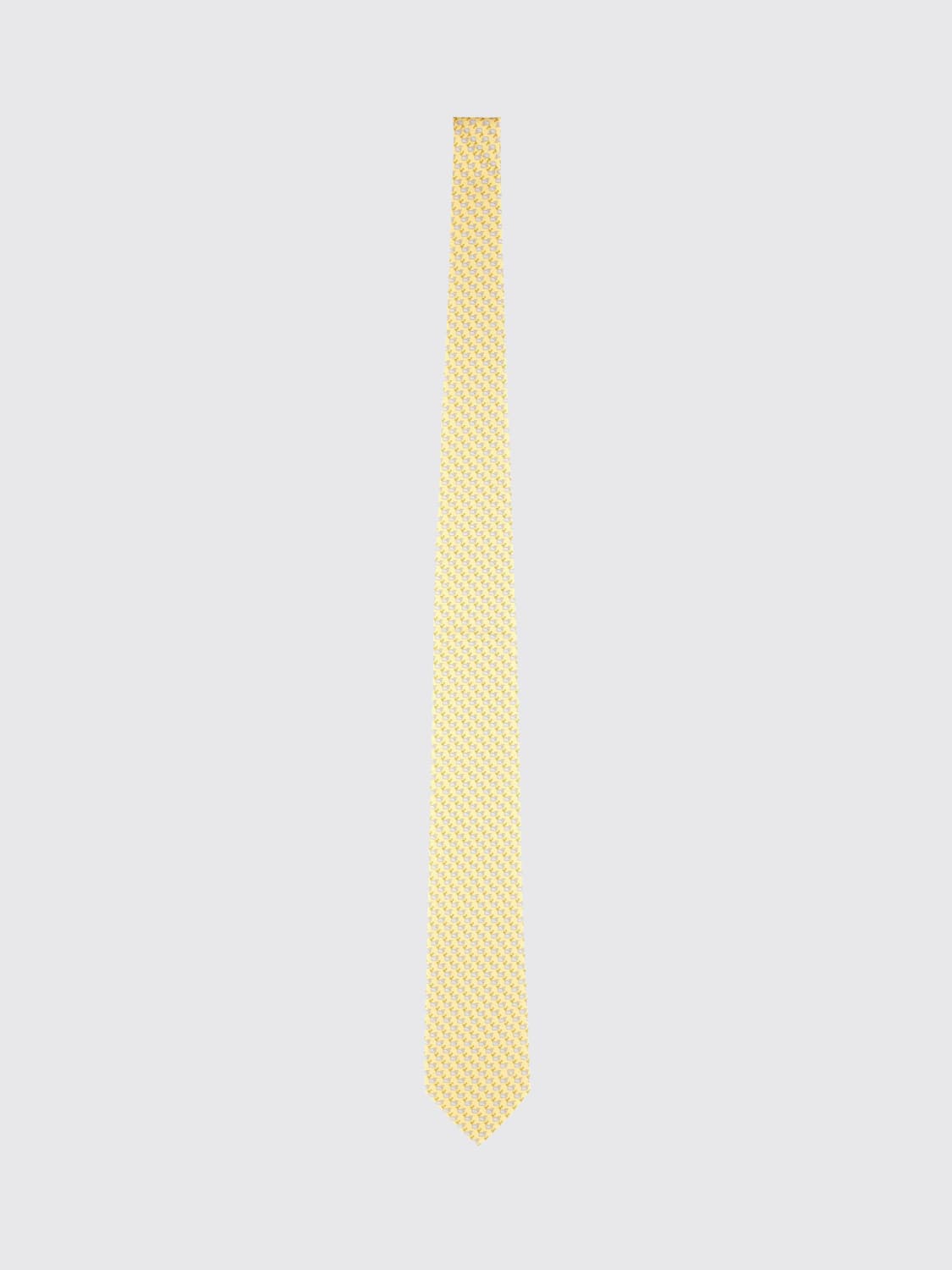 FERRAGAMO TIE: Tie men Ferragamo, Yellow - Img 1