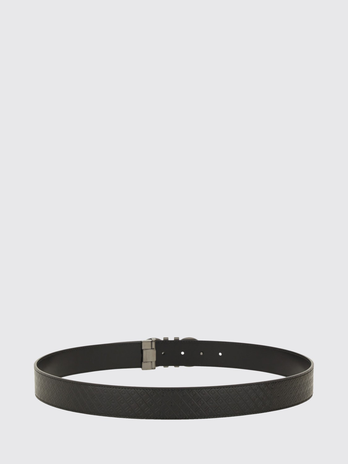 FERRAGAMO BELT: Belt men Ferragamo, Black - Img 2